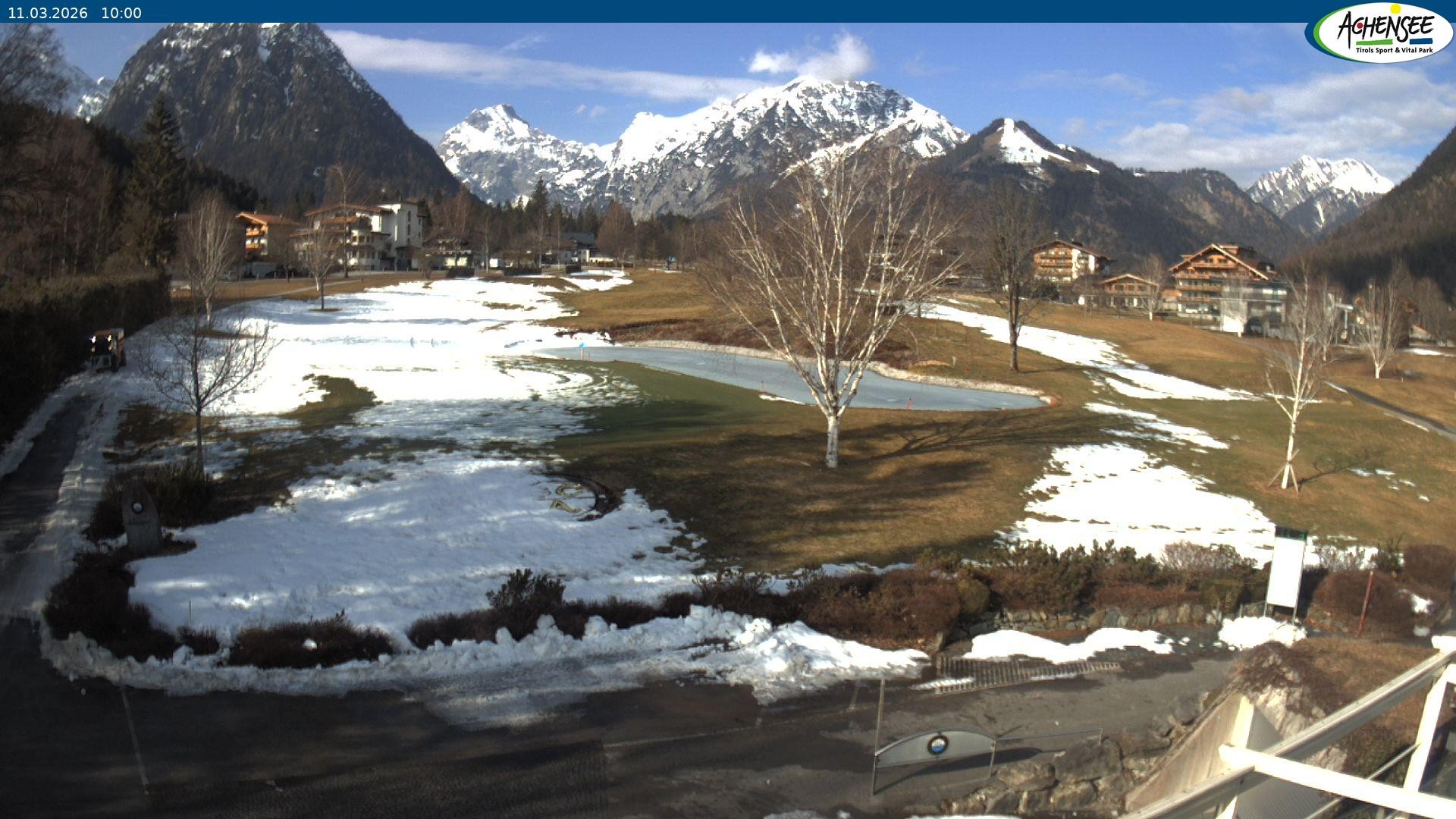 Archiv Foto Webcam Pertisau am Achensee - Golfclub