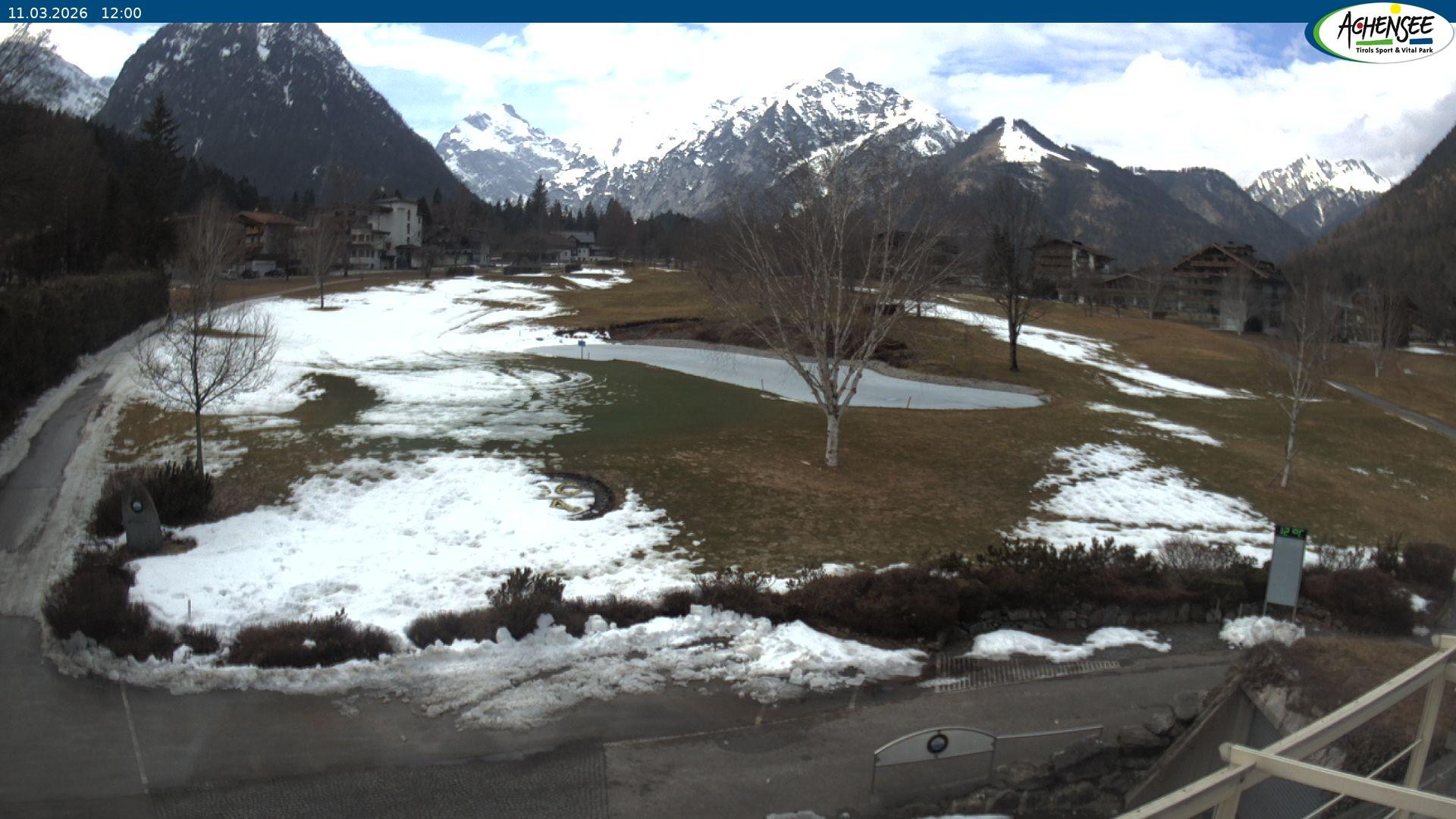 Archiv Foto Webcam Pertisau am Achensee - Golfclub