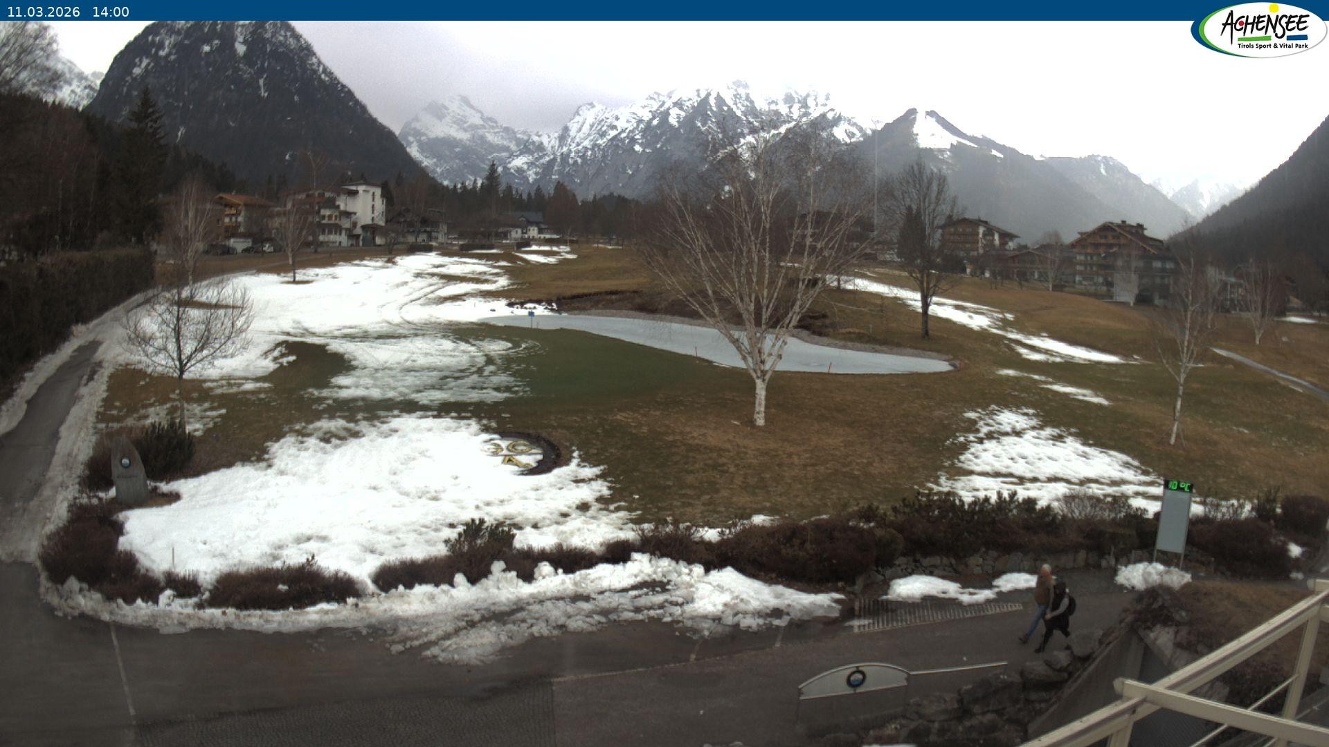 Archiv Foto Webcam Pertisau am Achensee - Golfclub