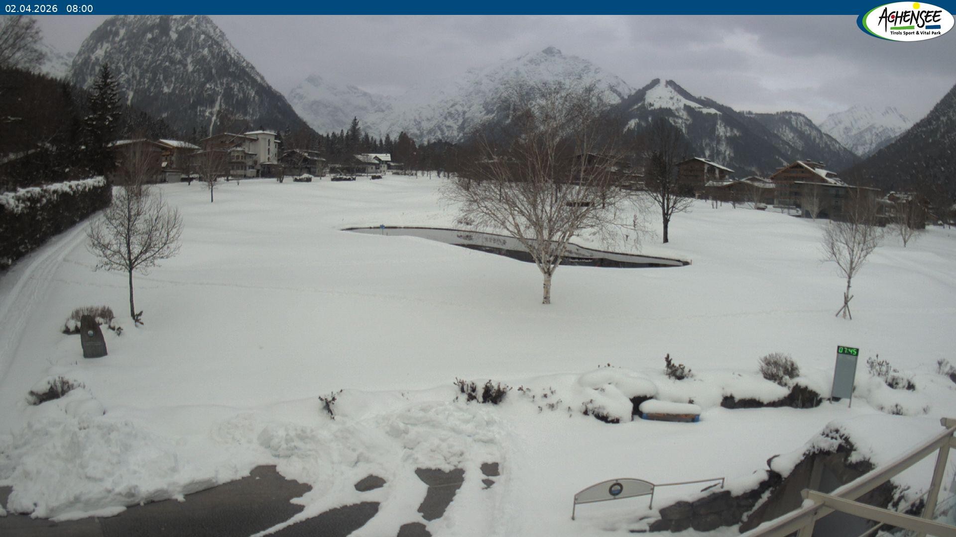 Archiv Foto Webcam Pertisau am Achensee - Golfclub