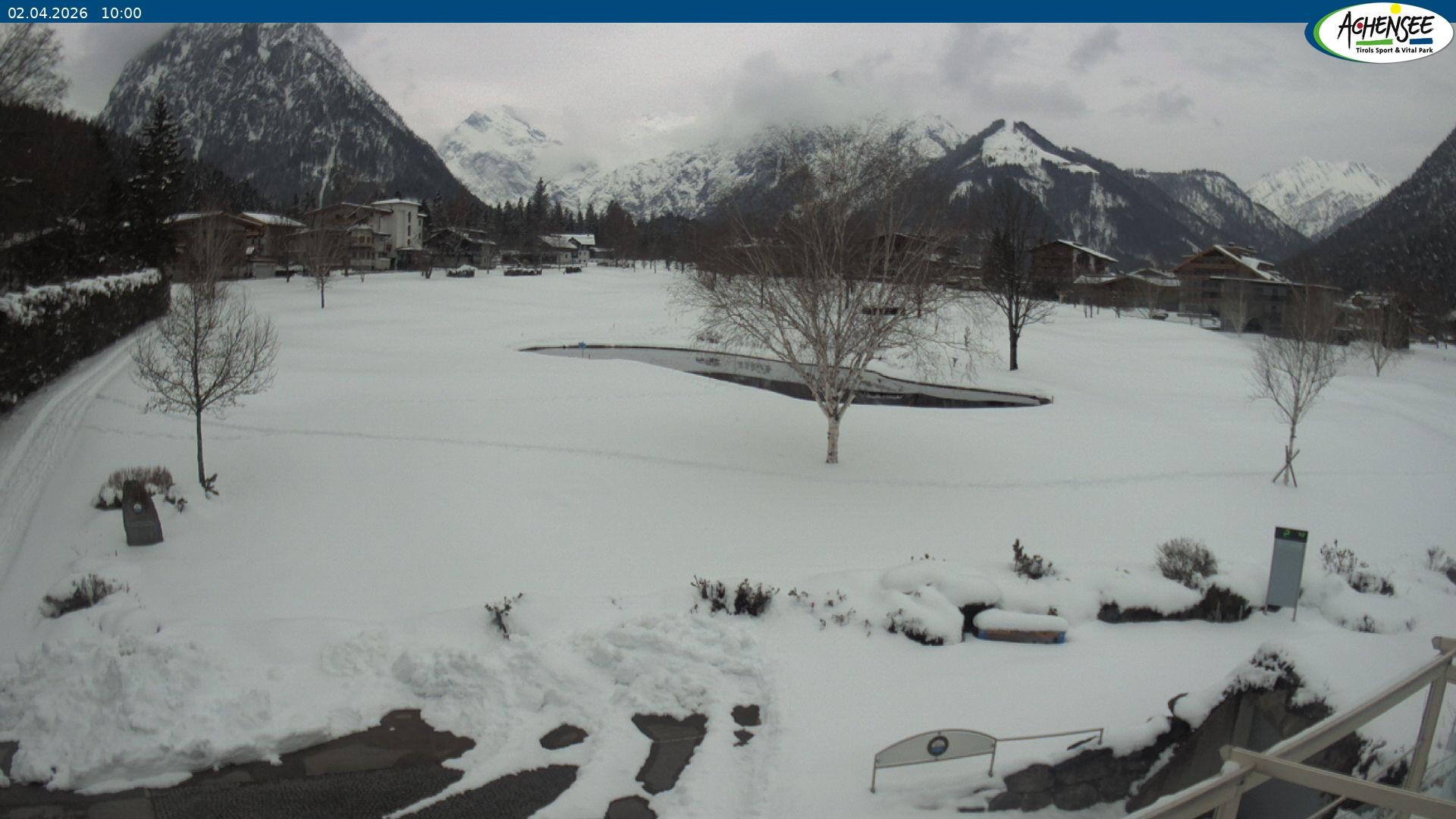 Archiv Foto Webcam Pertisau am Achensee - Golfclub