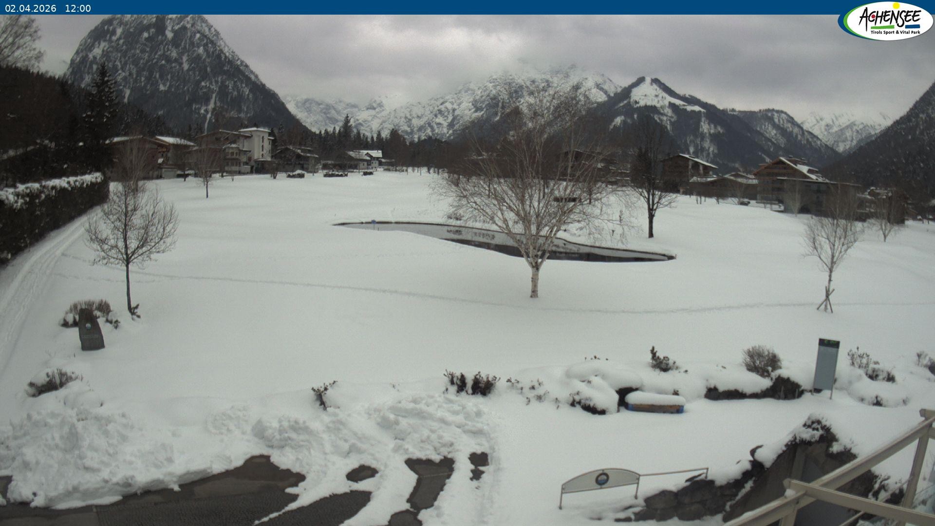 Archiv Foto Webcam Pertisau am Achensee - Golfclub