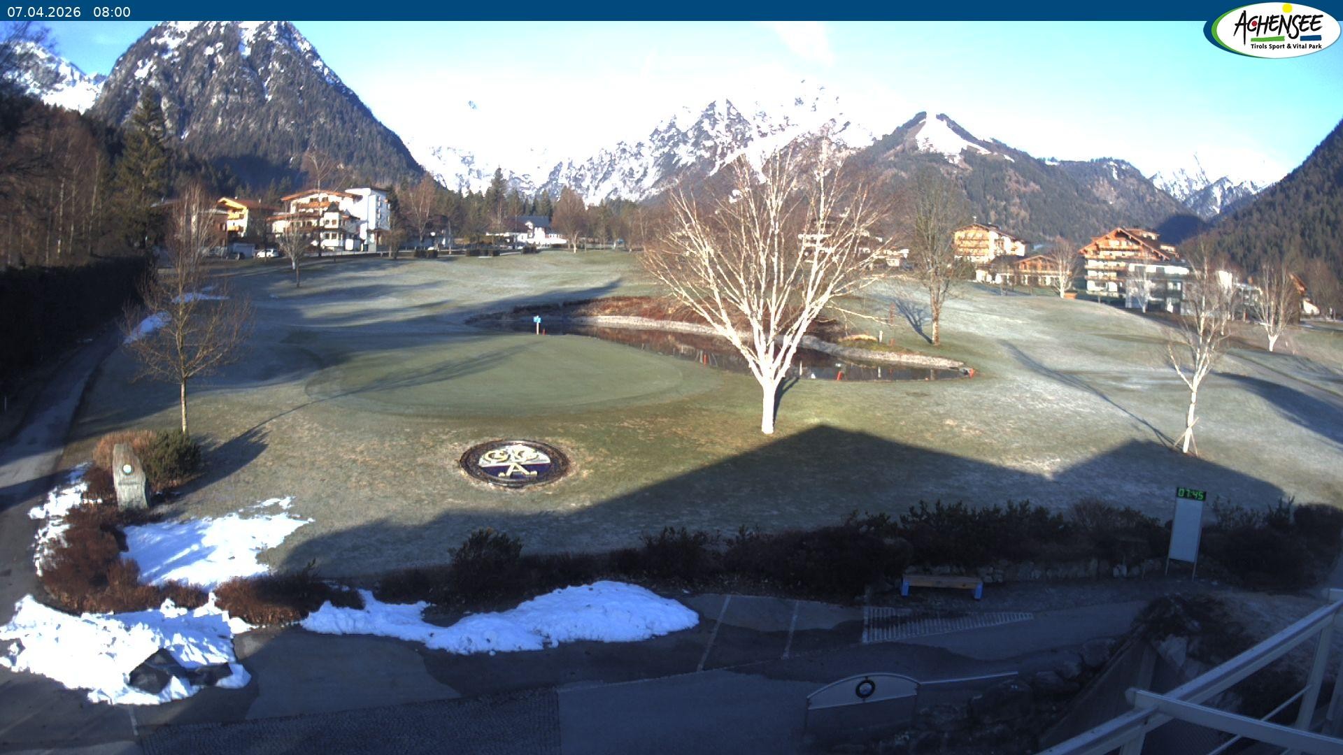 Archiv Foto Webcam Pertisau am Achensee - Golfclub