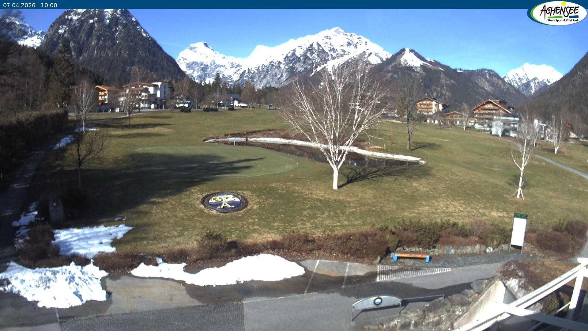 Archiv Foto Webcam Pertisau am Achensee - Golfclub
