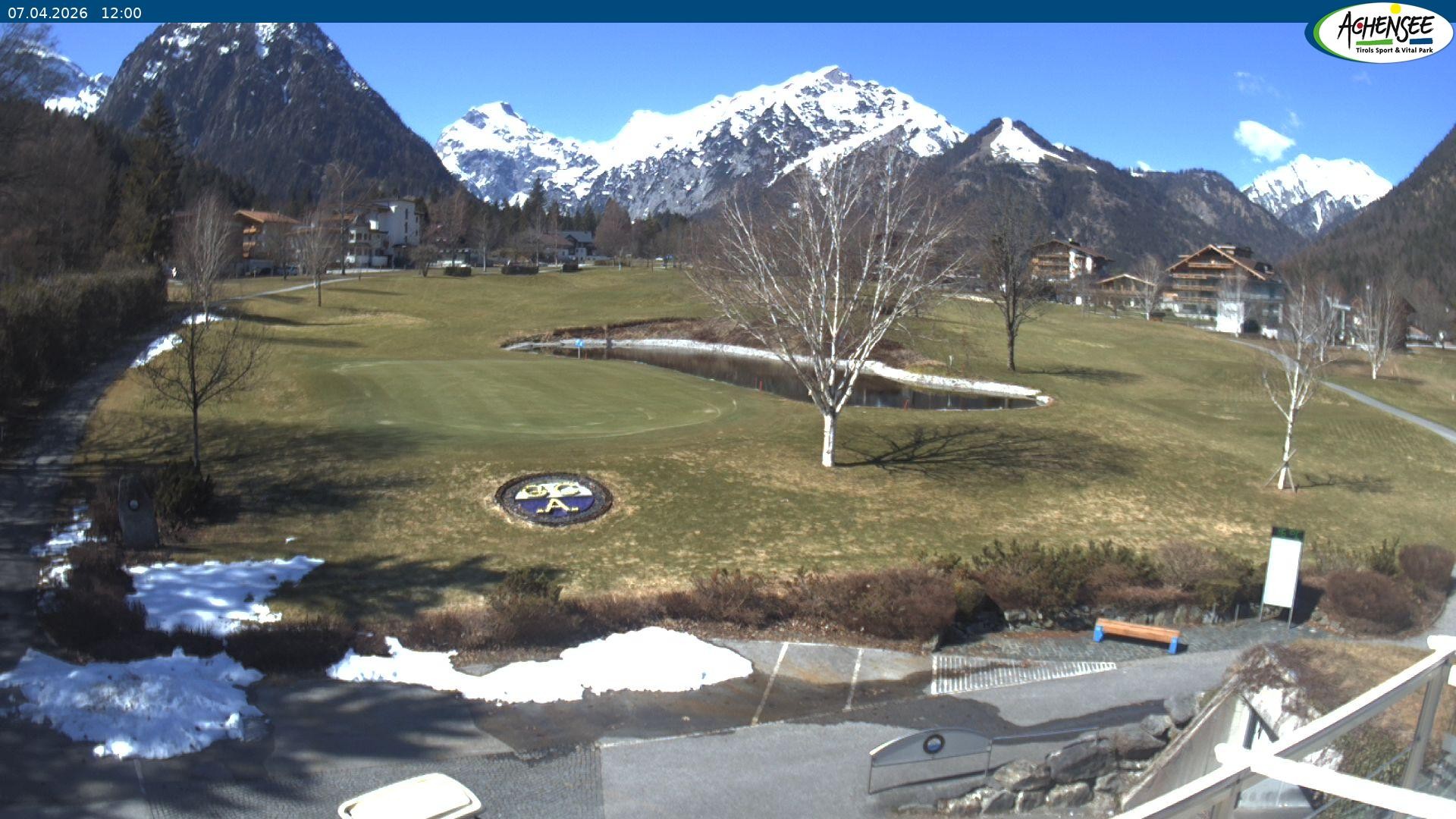 Archiv Foto Webcam Pertisau am Achensee - Golfclub