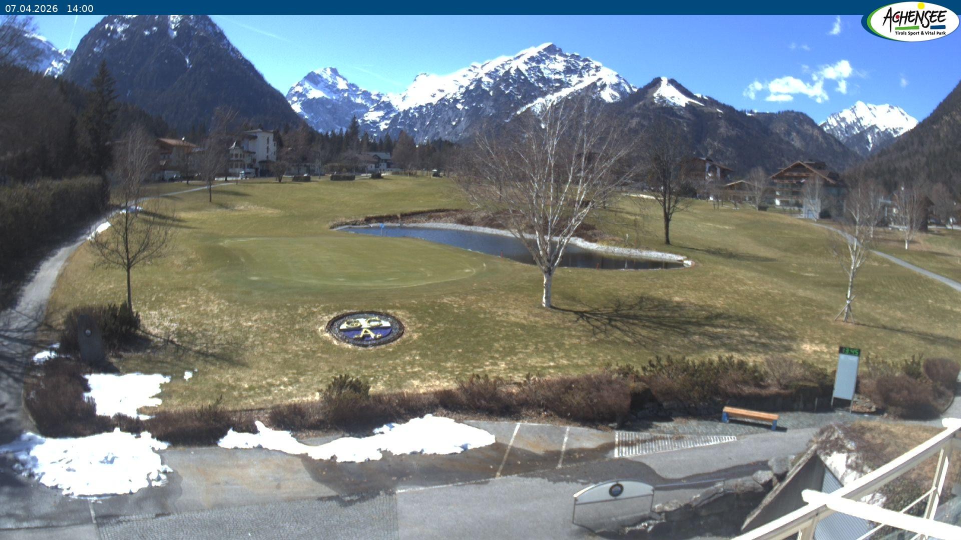 Archiv Foto Webcam Pertisau am Achensee - Golfclub