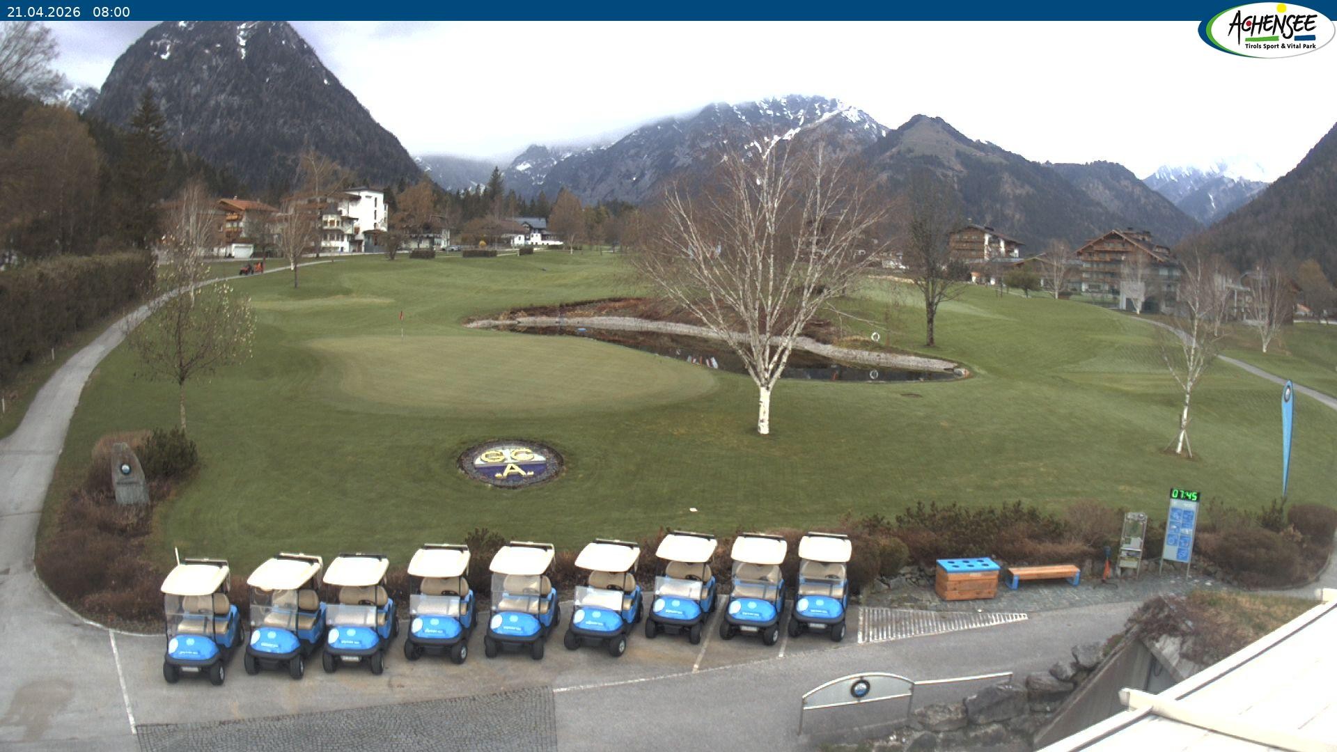 Archiv Foto Webcam Pertisau am Achensee - Golfclub
