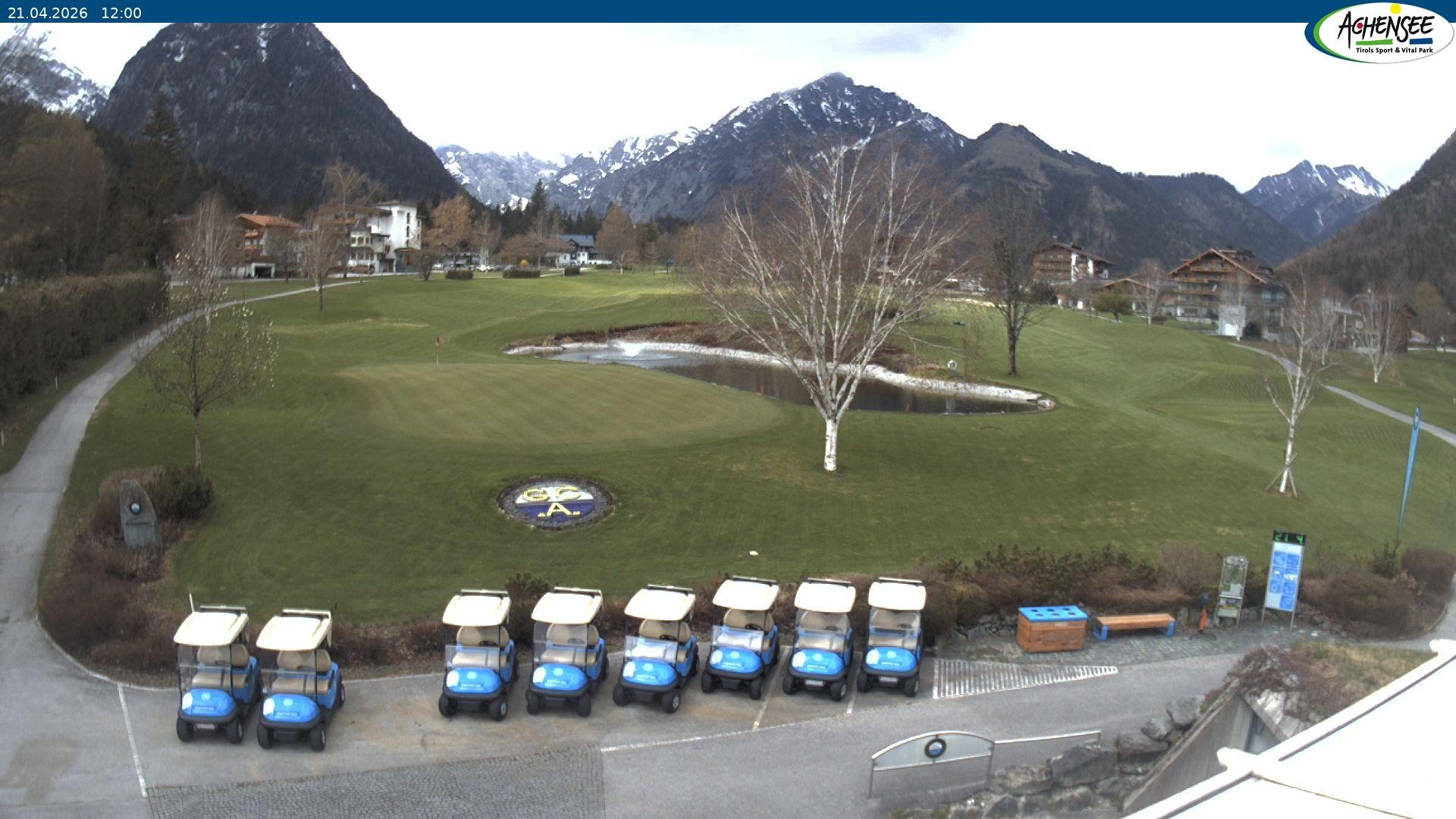 Archiv Foto Webcam Pertisau am Achensee - Golfclub