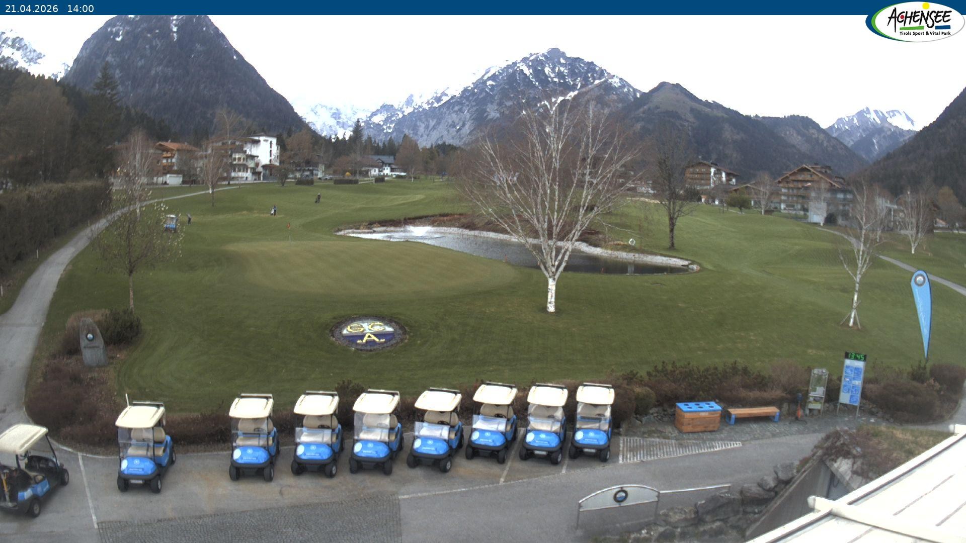 Archiv Foto Webcam Pertisau am Achensee - Golfclub