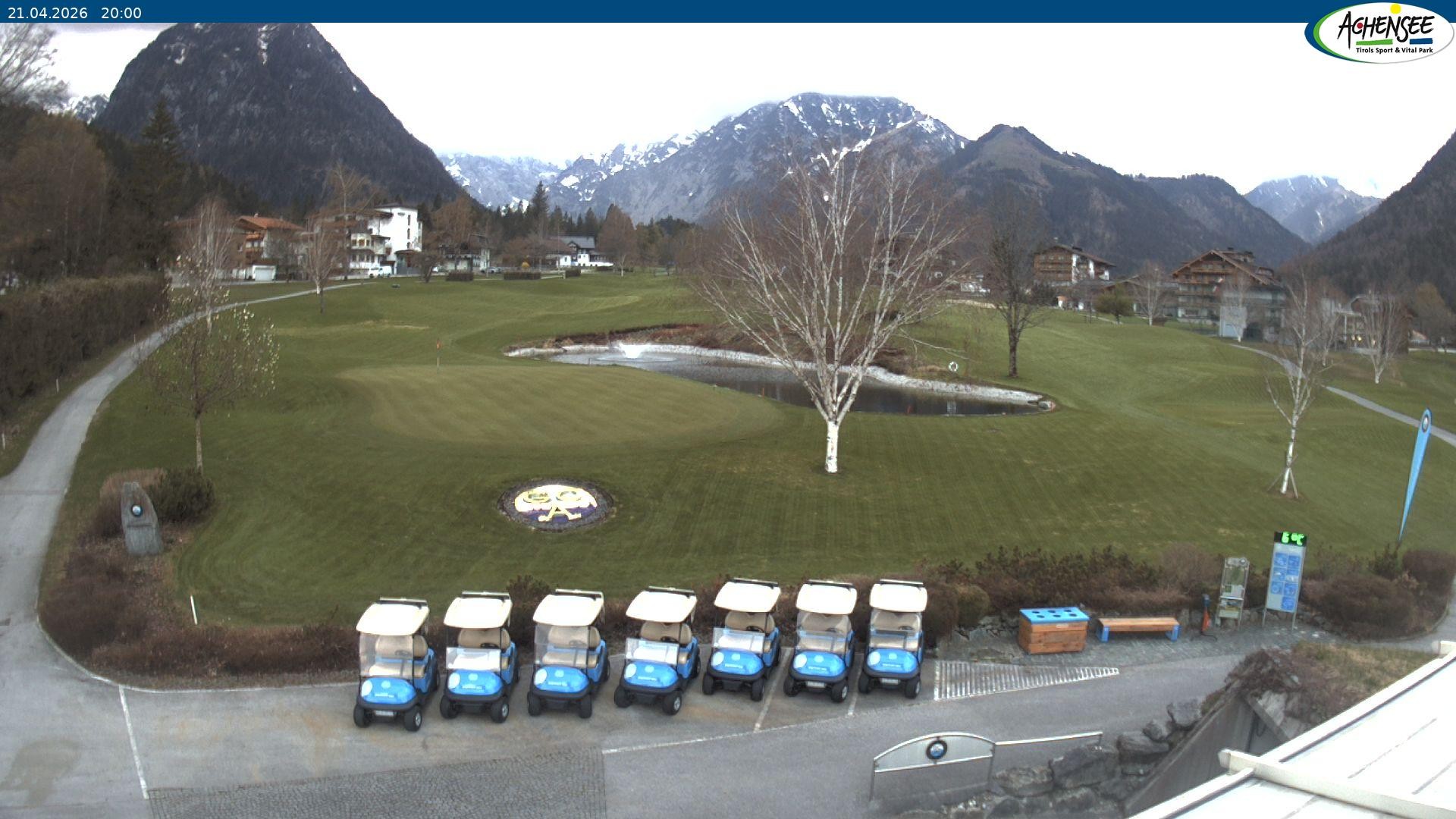 Archiv Foto Webcam Pertisau am Achensee - Golfclub