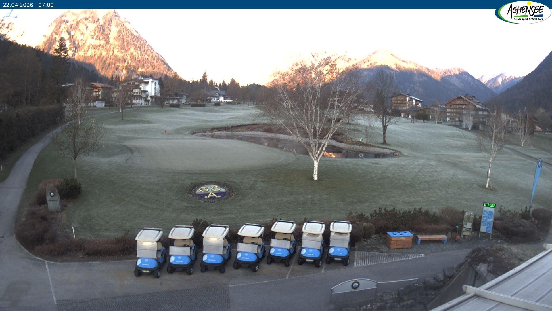 Archiv Foto Webcam Pertisau am Achensee - Golfclub
