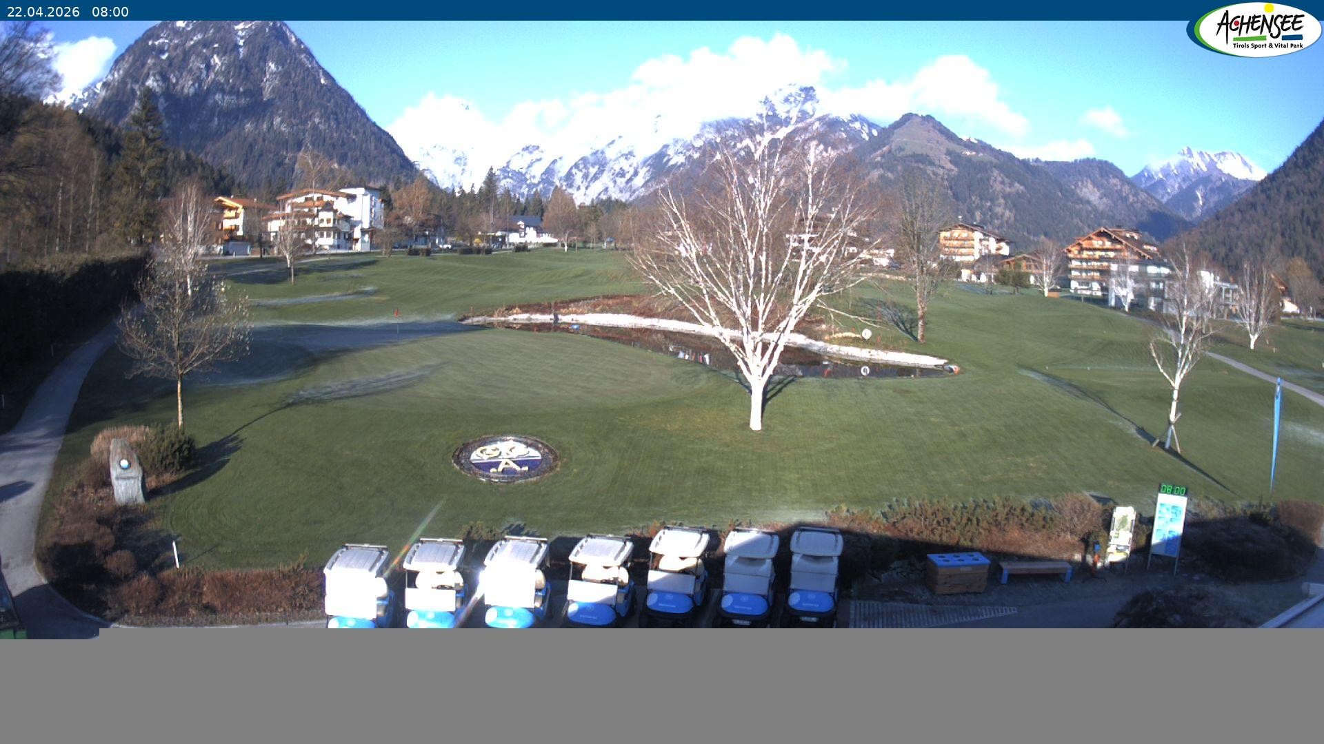 Archiv Foto Webcam Pertisau am Achensee - Golfclub