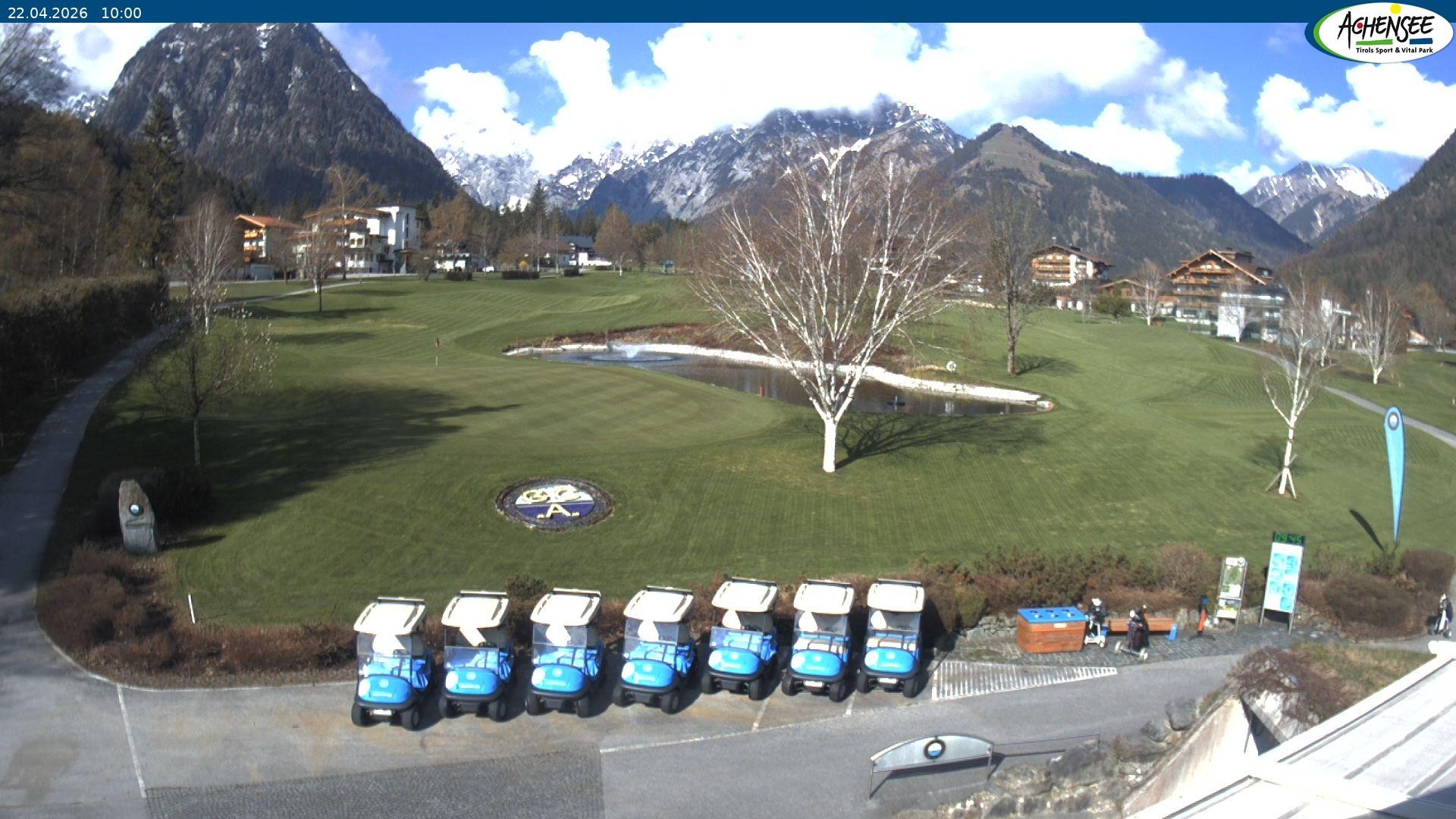 Archiv Foto Webcam Pertisau am Achensee - Golfclub