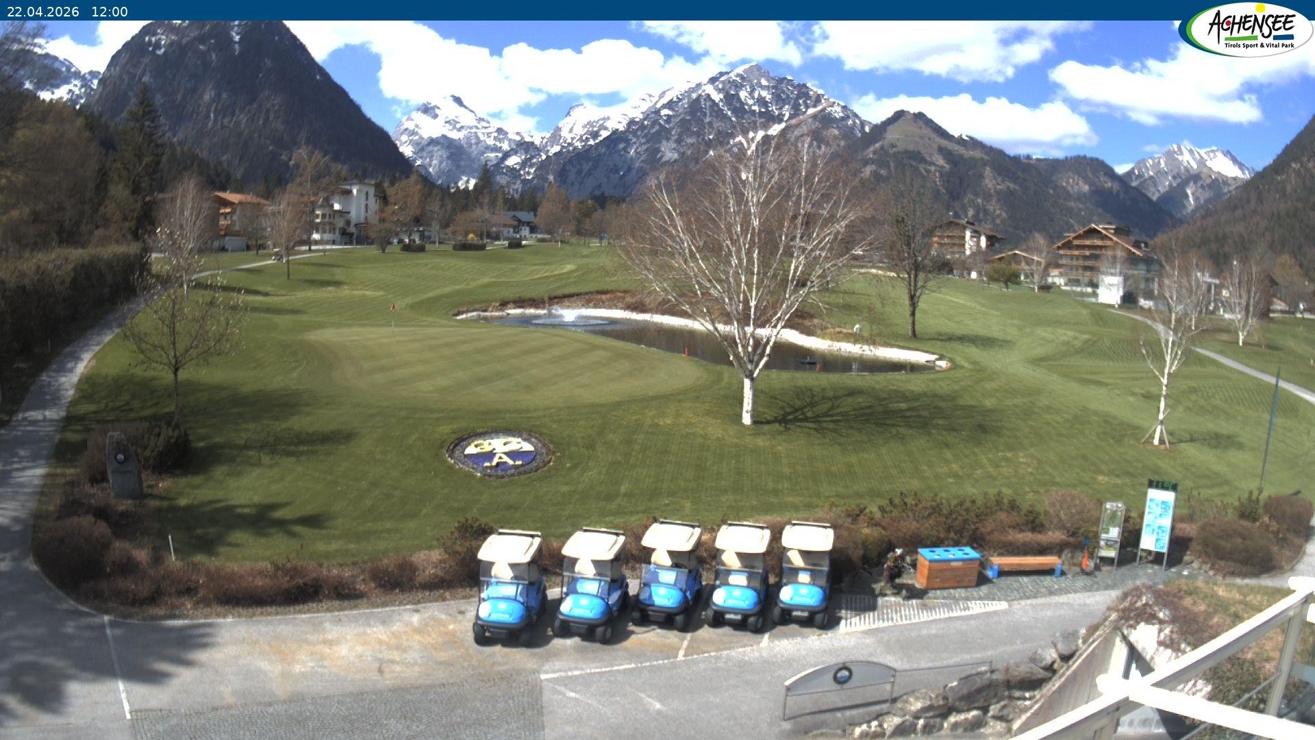 Archiv Foto Webcam Pertisau am Achensee - Golfclub