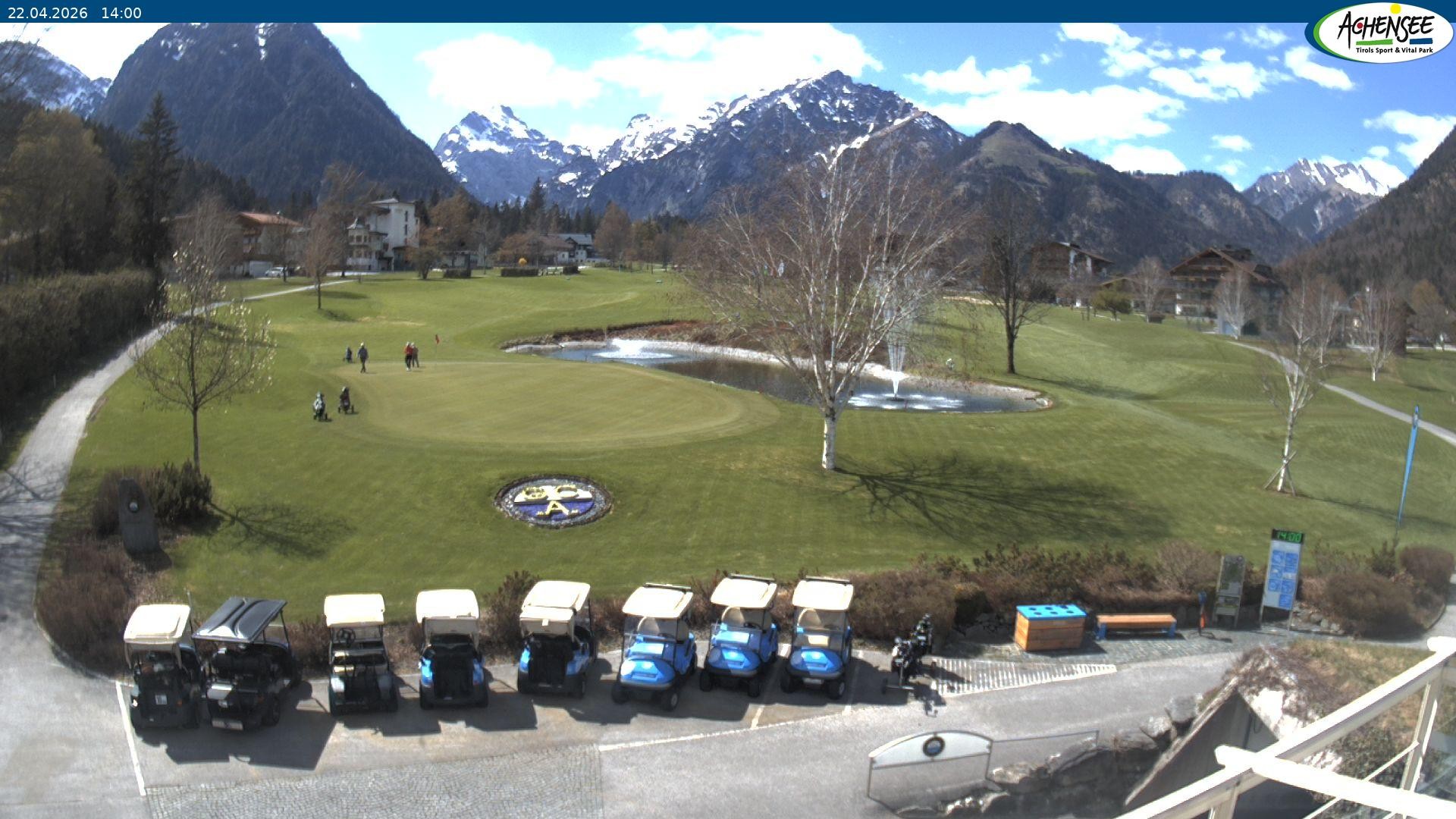 Archiv Foto Webcam Pertisau am Achensee - Golfclub