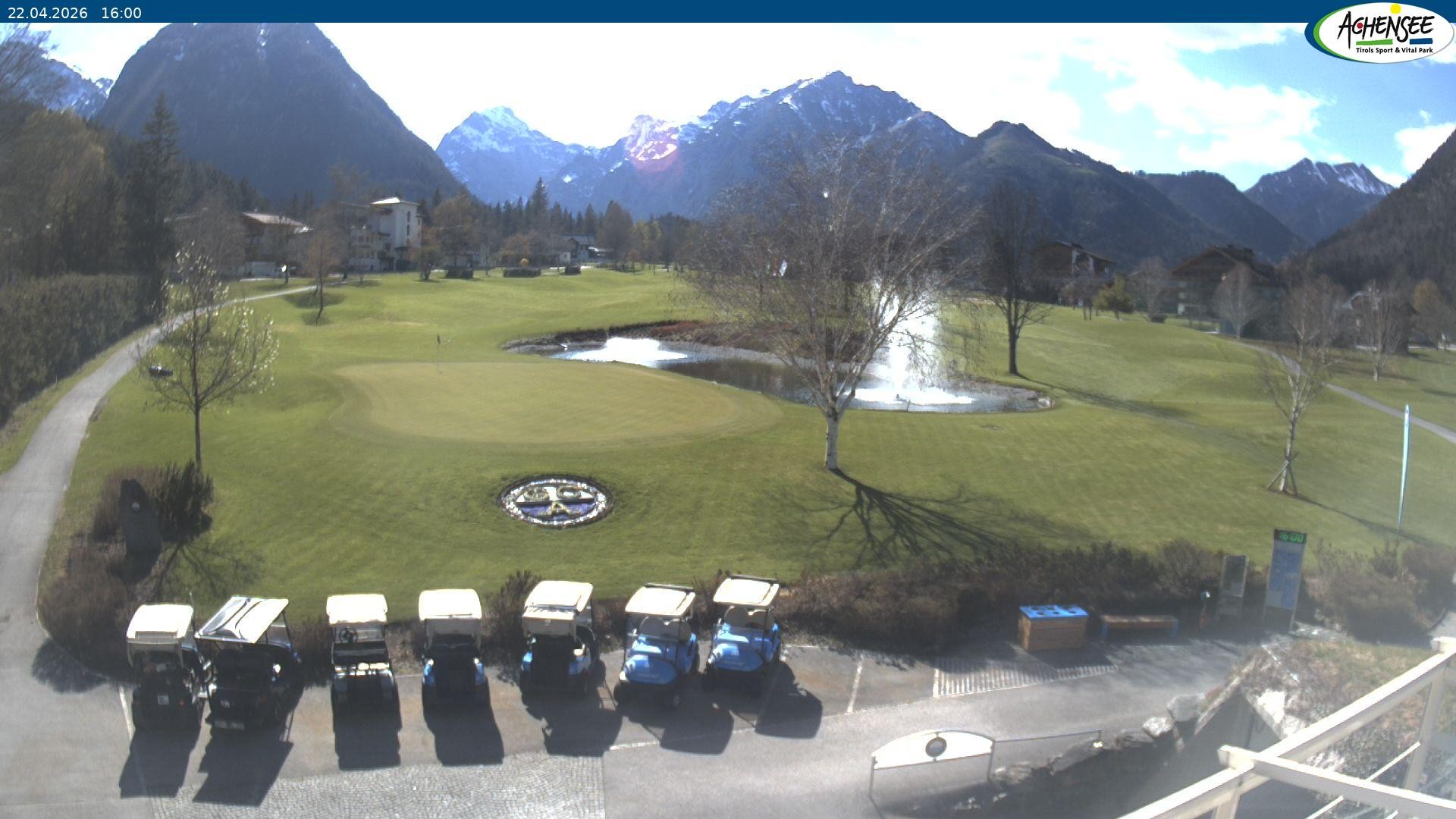 Archiv Foto Webcam Pertisau am Achensee - Golfclub