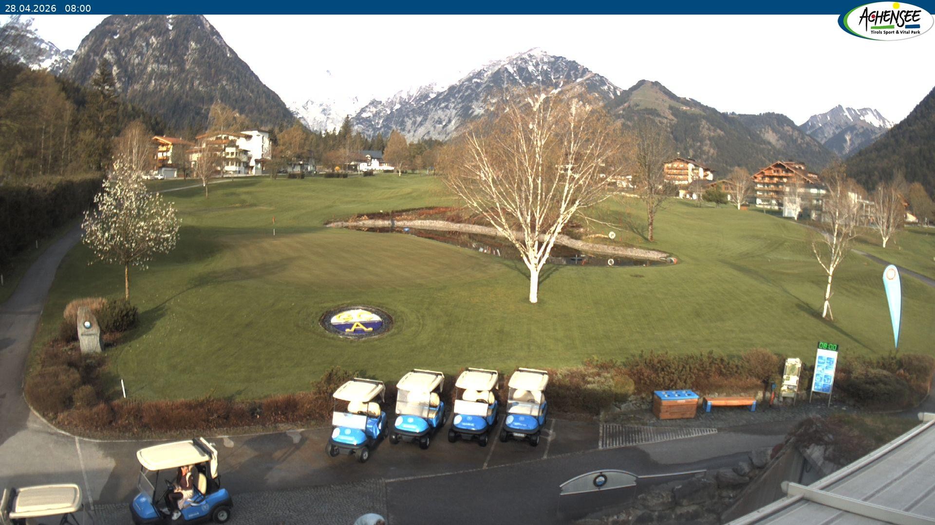 Archiv Foto Webcam Pertisau am Achensee - Golfclub