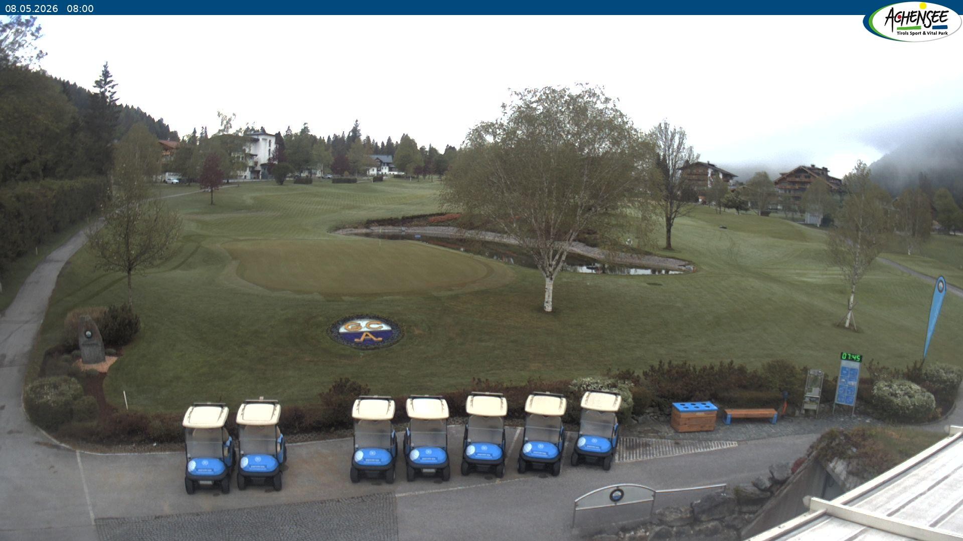 Archiv Foto Webcam Pertisau am Achensee - Golfclub