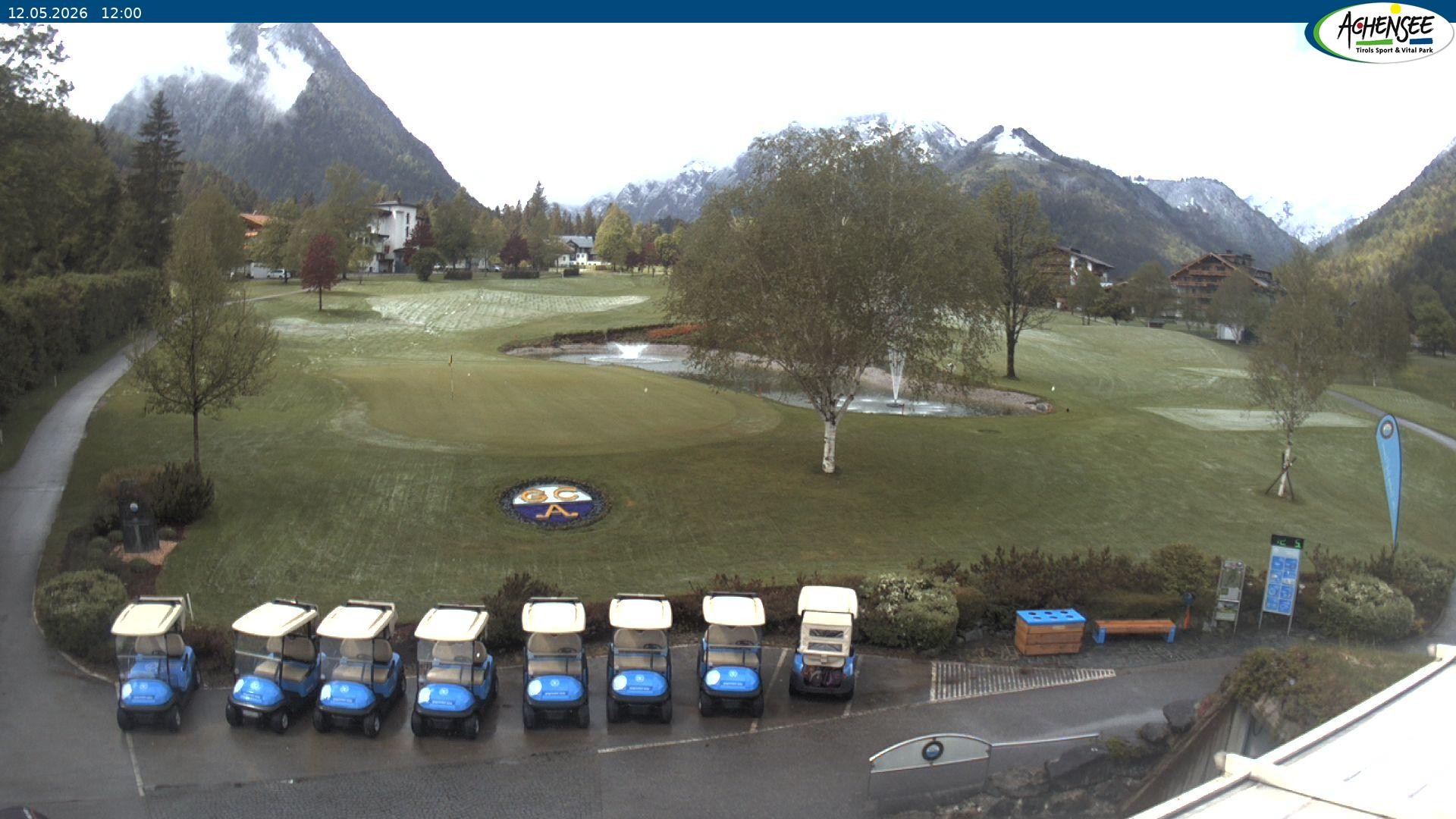 Archiv Foto Webcam Pertisau am Achensee - Golfclub