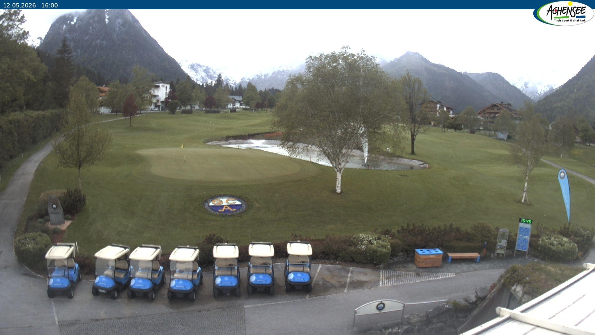 Archiv Foto Webcam Pertisau am Achensee - Golfclub