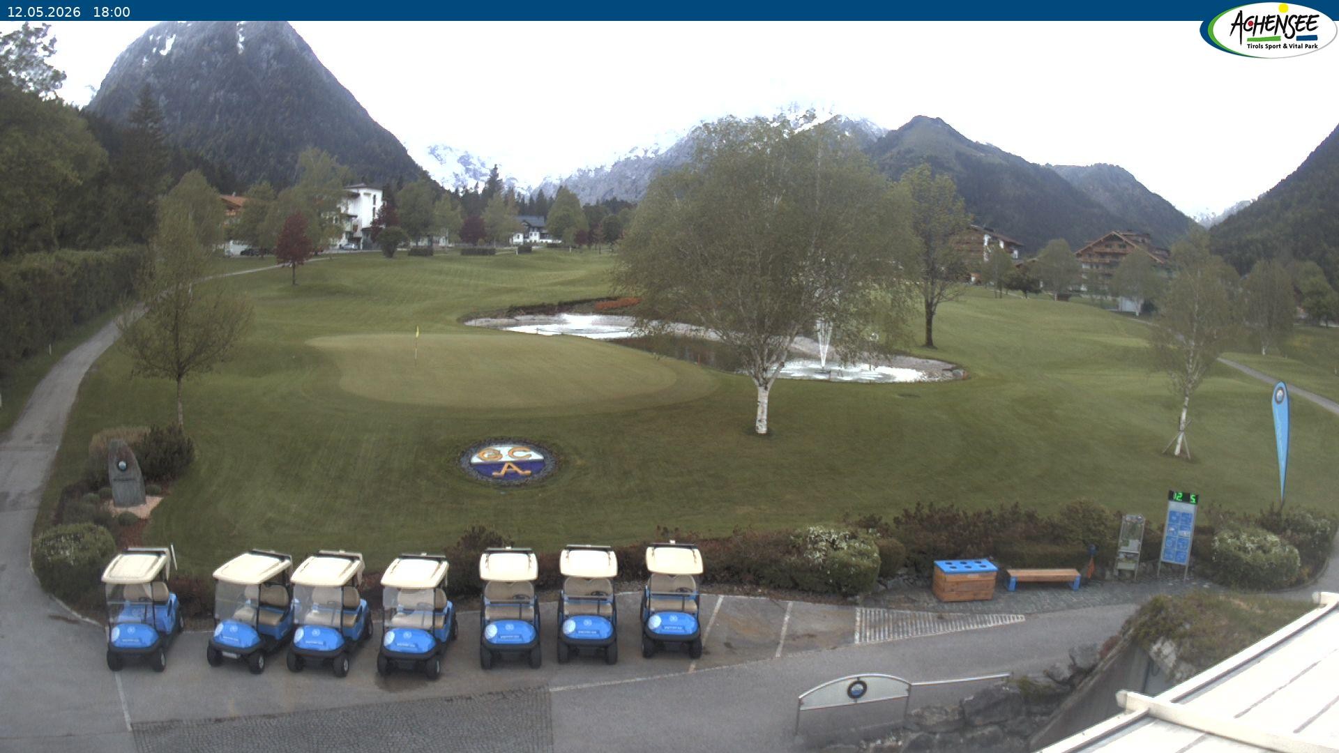 Archiv Foto Webcam Pertisau am Achensee - Golfclub