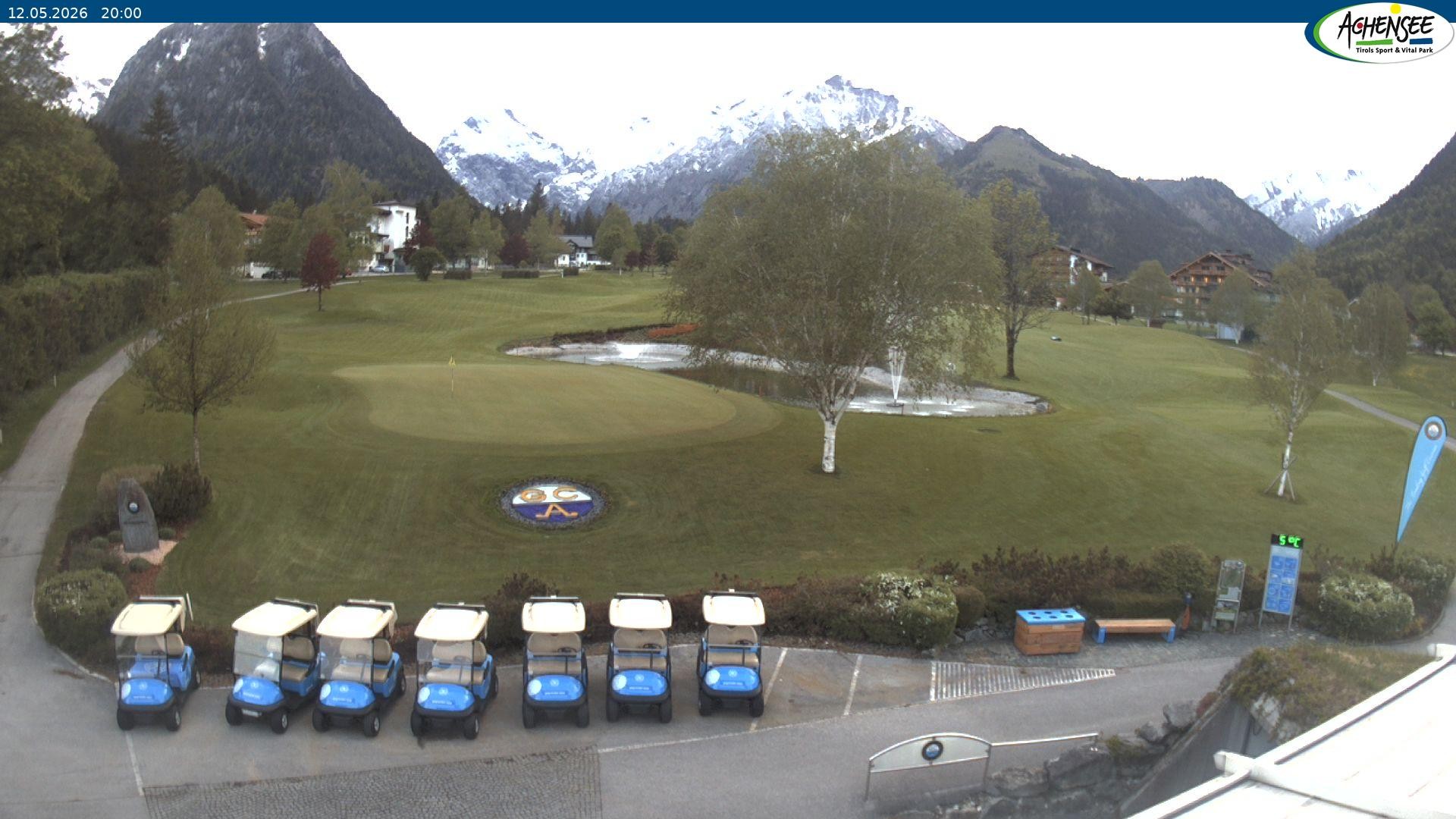 Archiv Foto Webcam Pertisau am Achensee - Golfclub