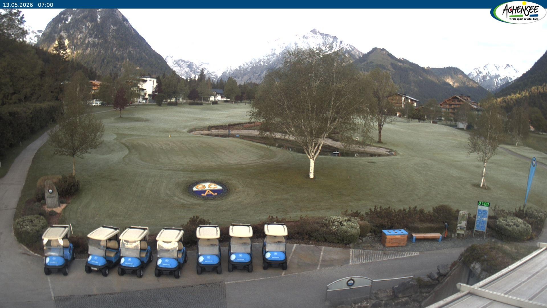 Archiv Foto Webcam Pertisau am Achensee - Golfclub