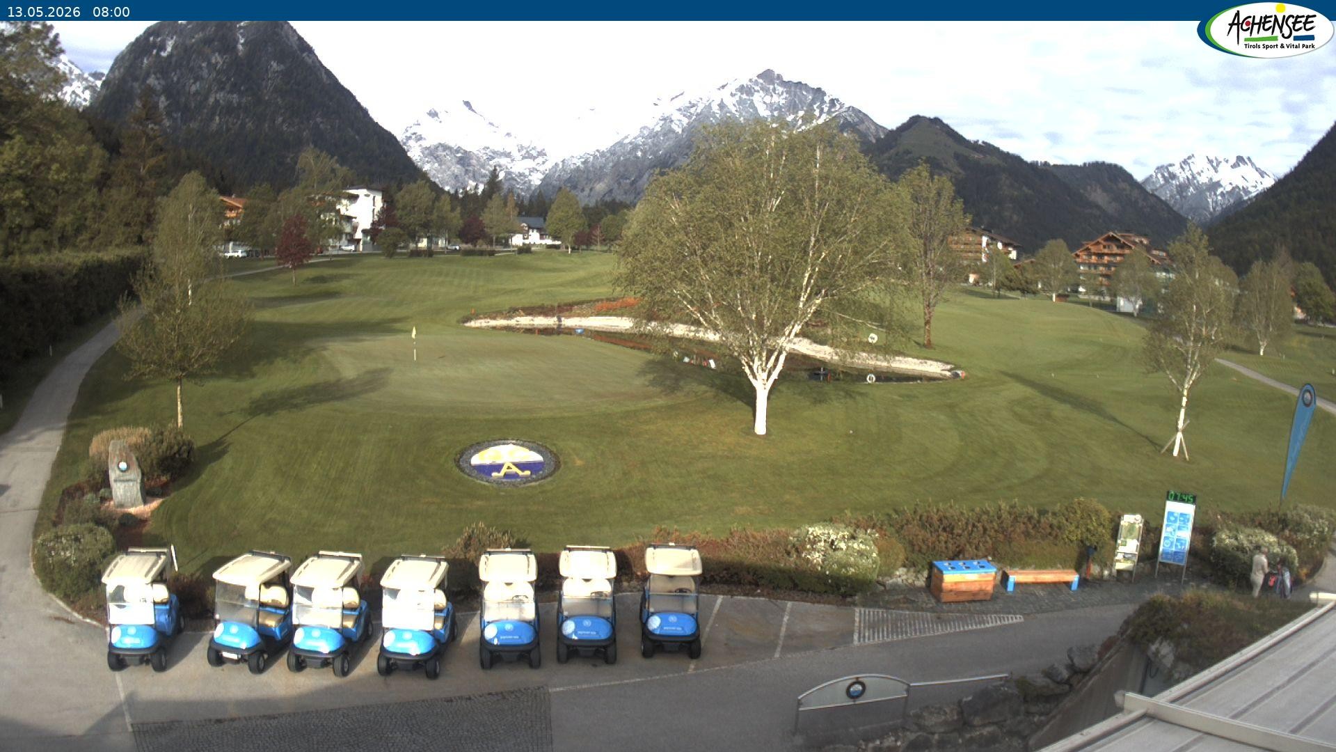 Archiv Foto Webcam Pertisau am Achensee - Golfclub