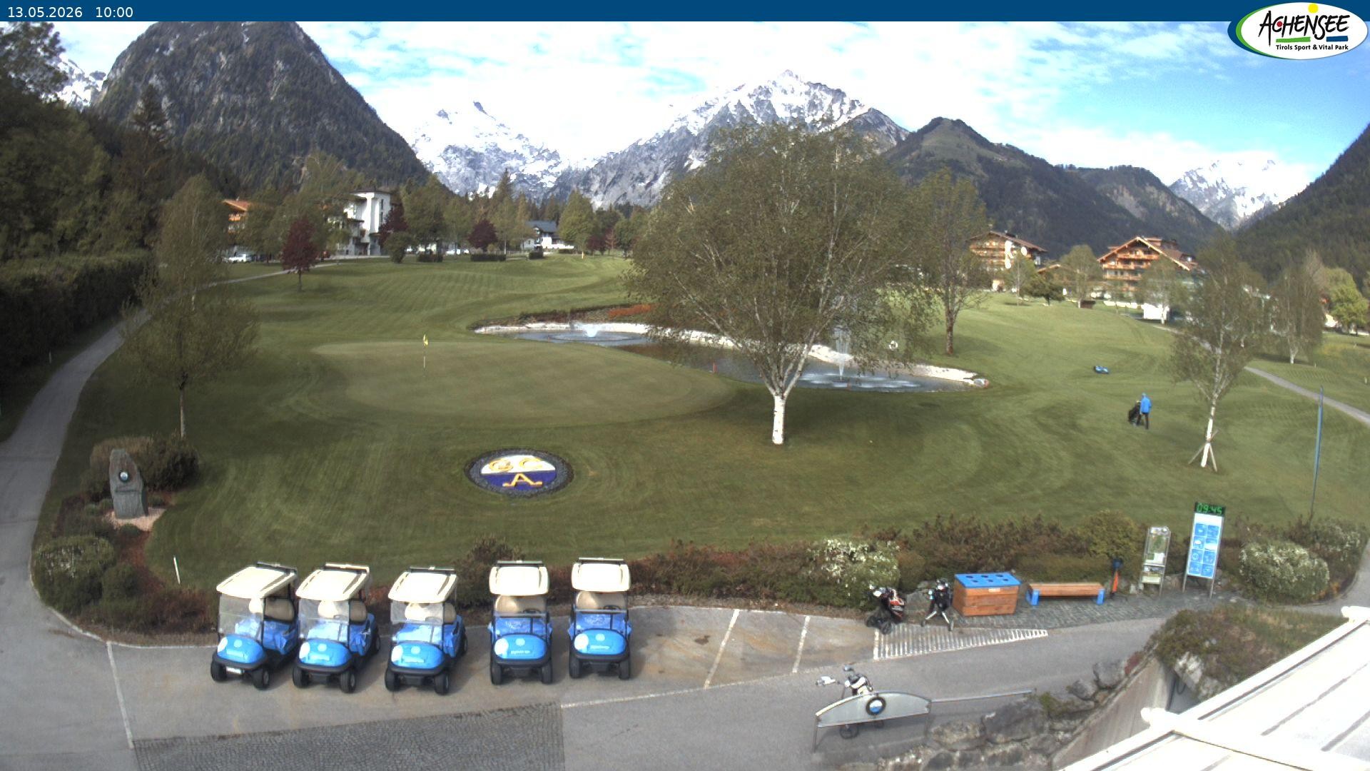 Archiv Foto Webcam Pertisau am Achensee - Golfclub