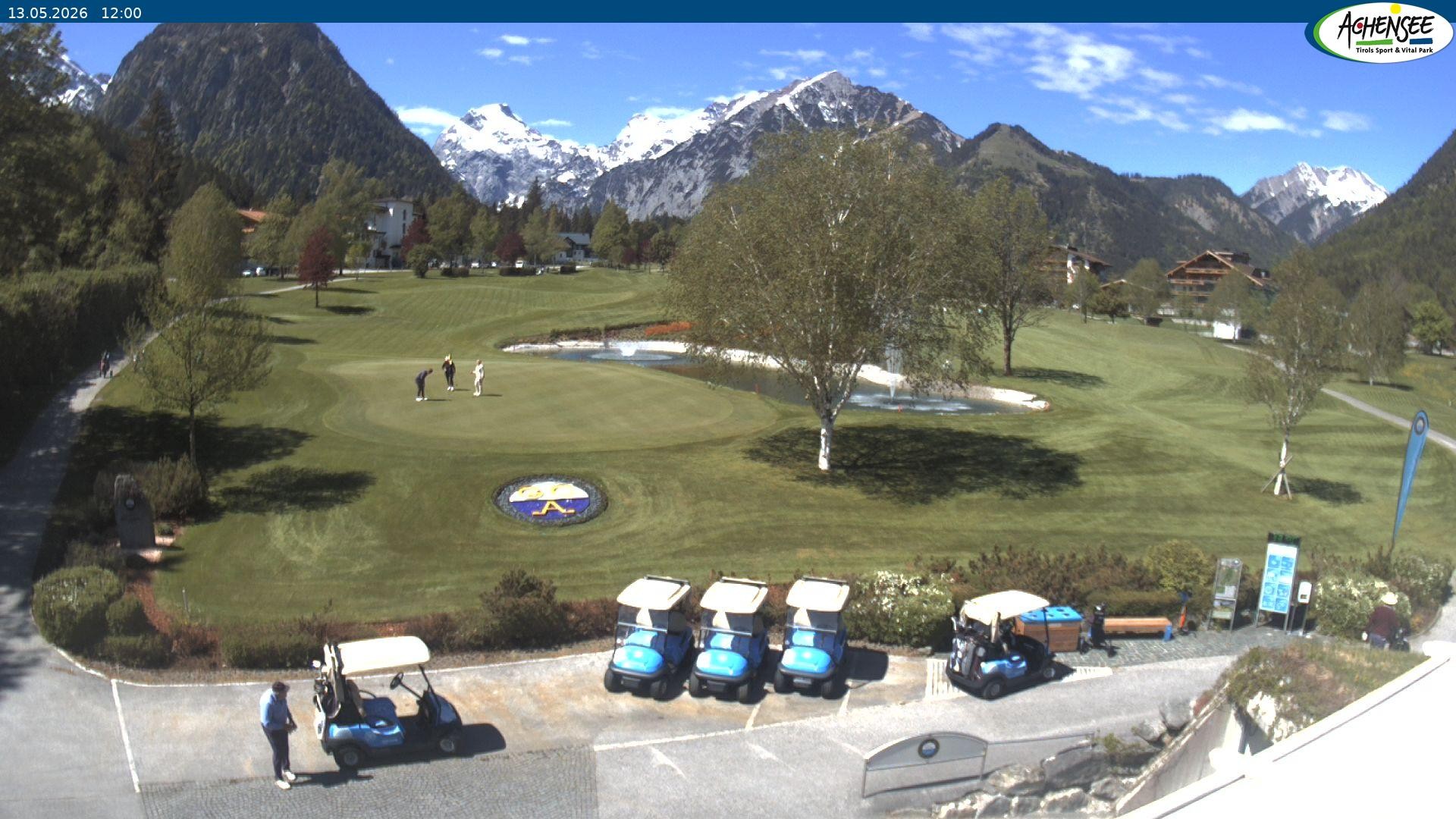 Archiv Foto Webcam Pertisau am Achensee - Golfclub
