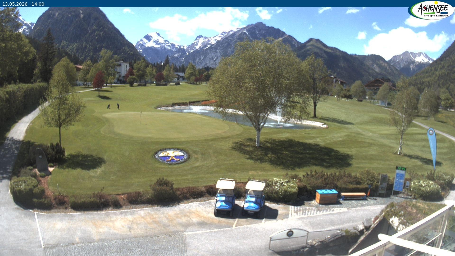 Archiv Foto Webcam Pertisau am Achensee - Golfclub