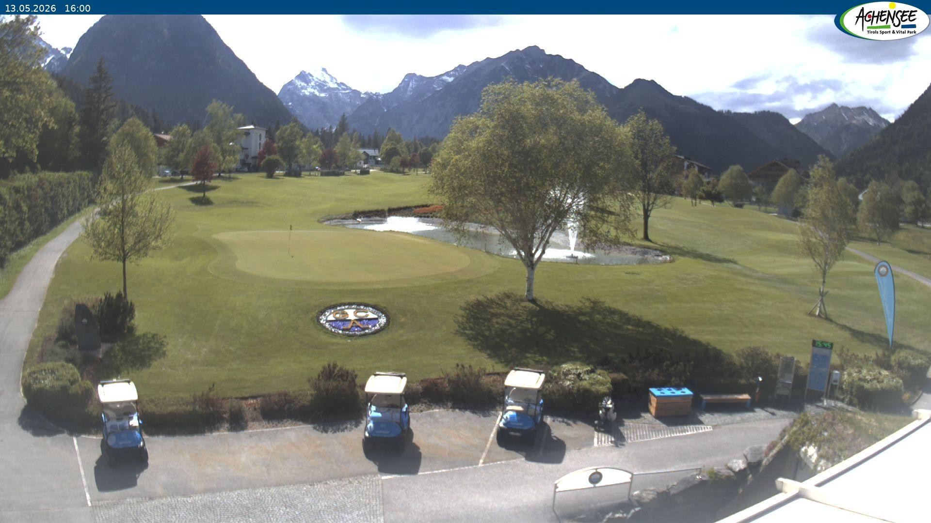 Archiv Foto Webcam Pertisau am Achensee - Golfclub