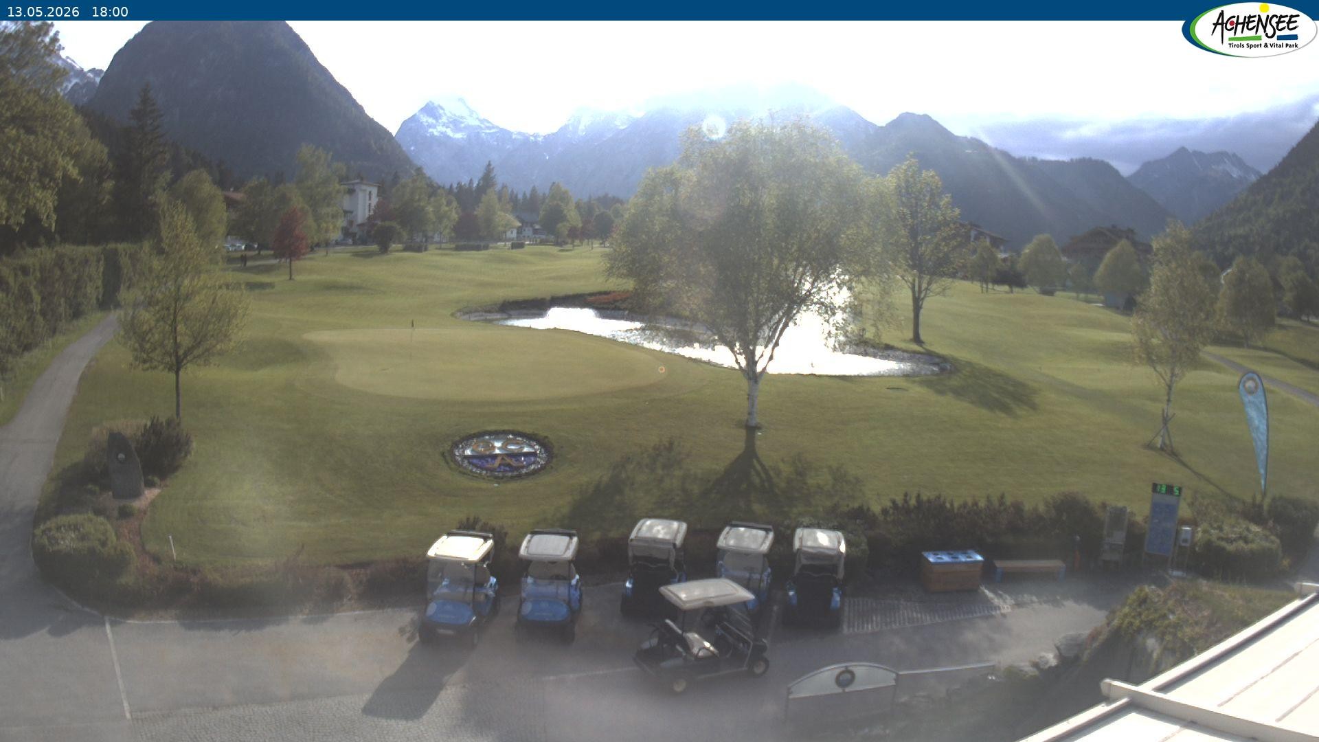 Archiv Foto Webcam Pertisau am Achensee - Golfclub