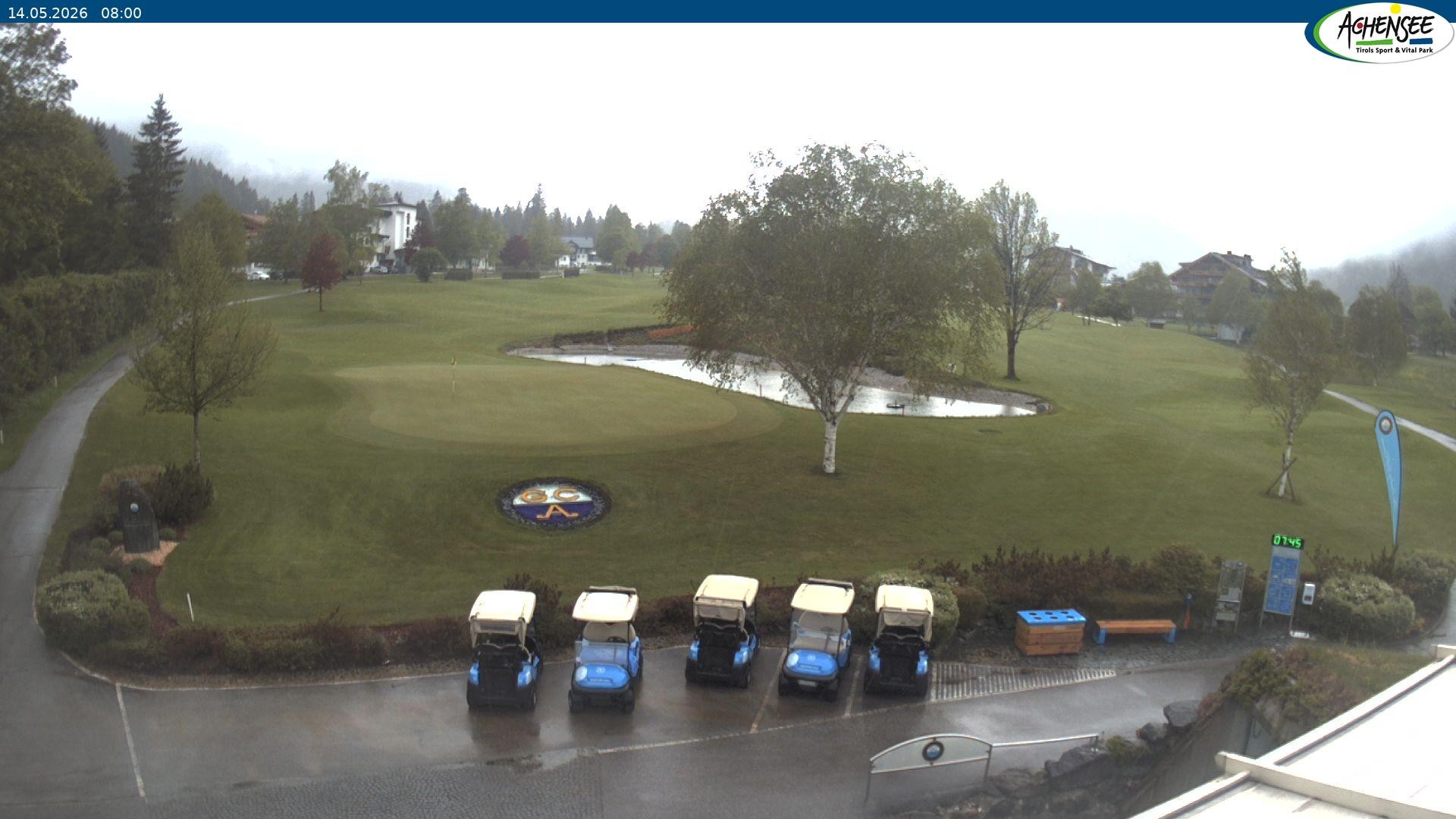 Archiv Foto Webcam Pertisau am Achensee - Golfclub