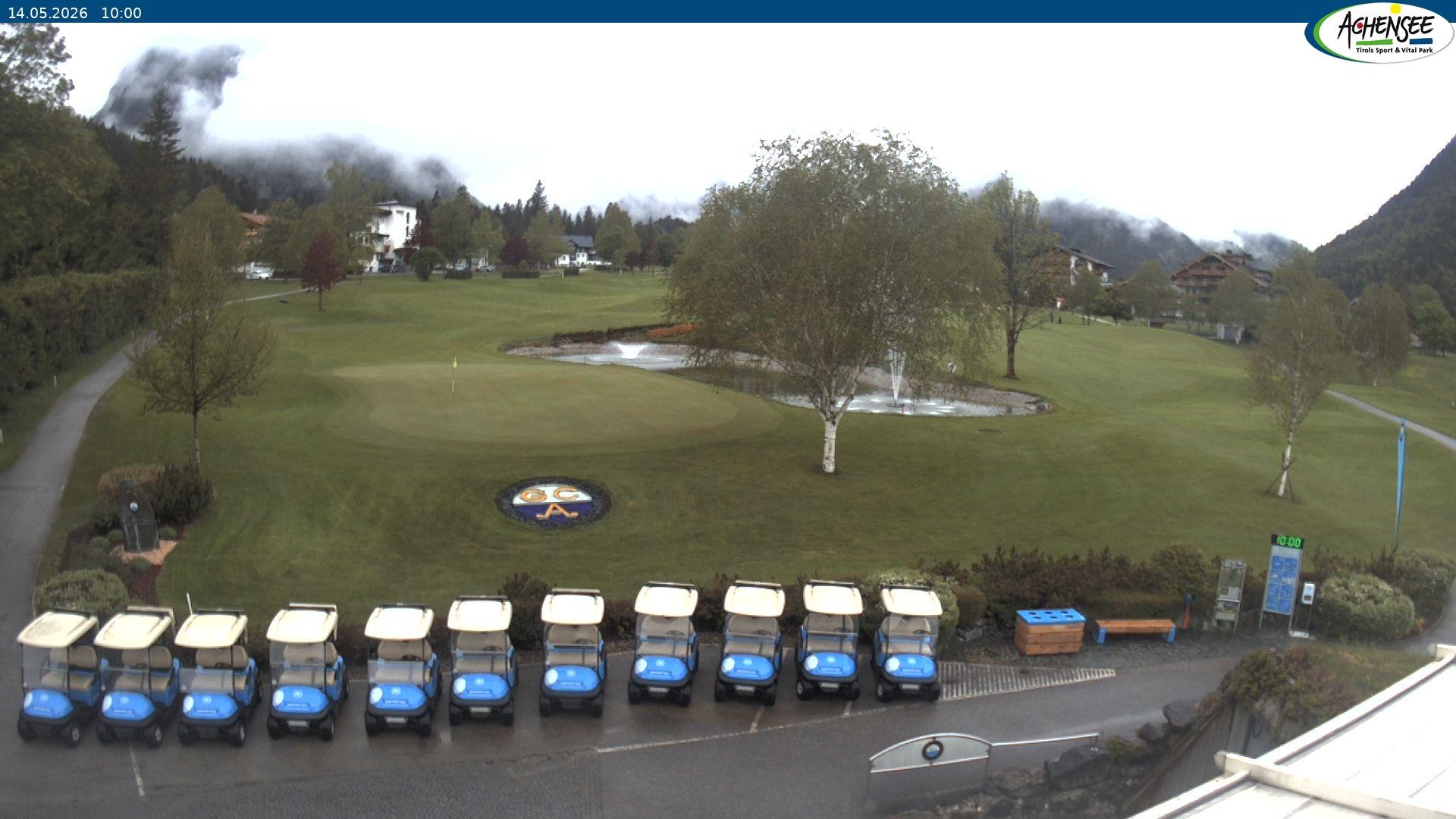Archiv Foto Webcam Pertisau am Achensee - Golfclub