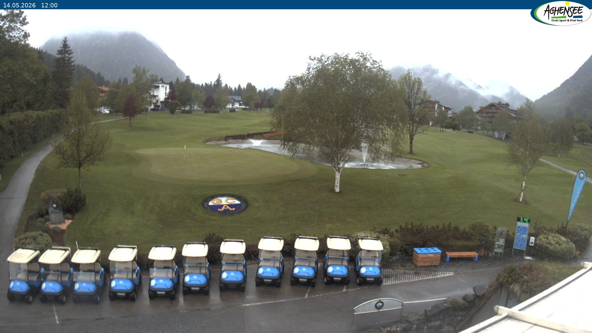 Archiv Foto Webcam Pertisau am Achensee - Golfclub