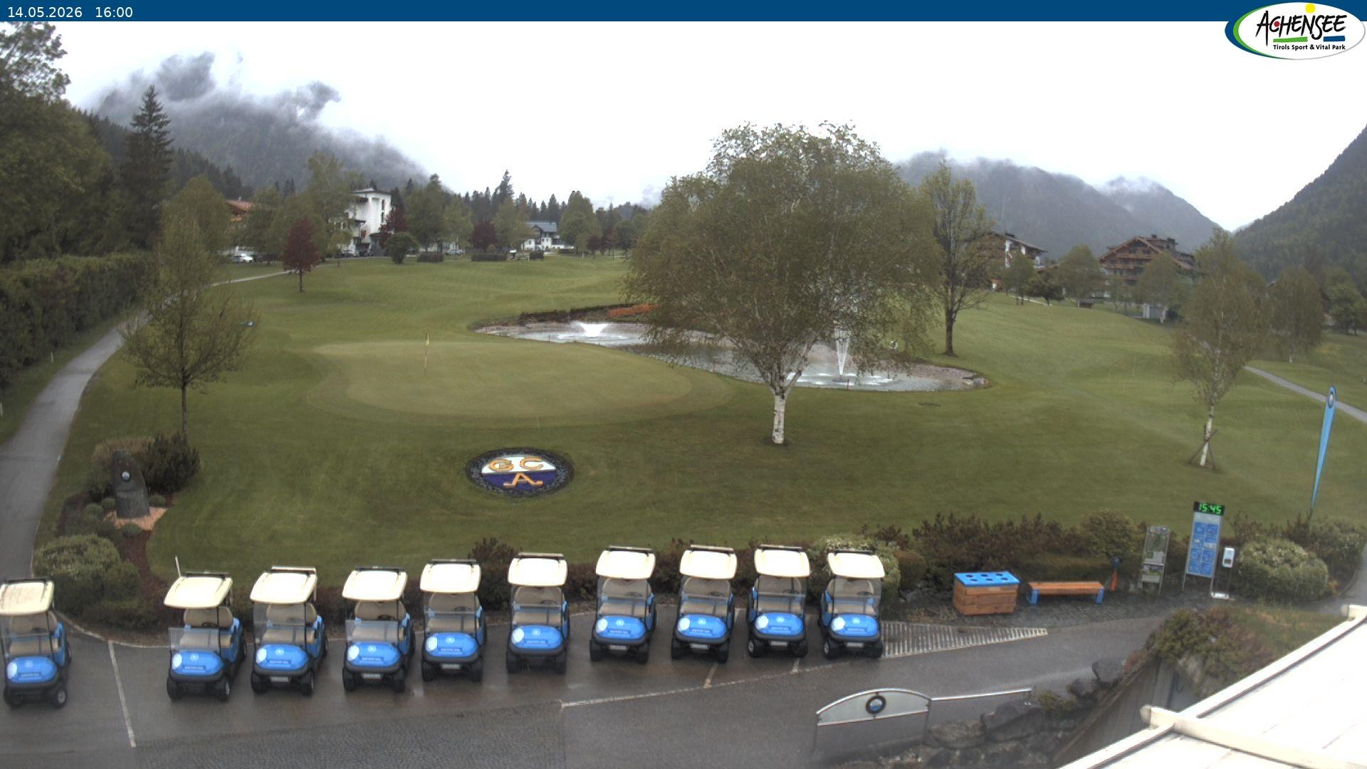 Archiv Foto Webcam Pertisau am Achensee - Golfclub