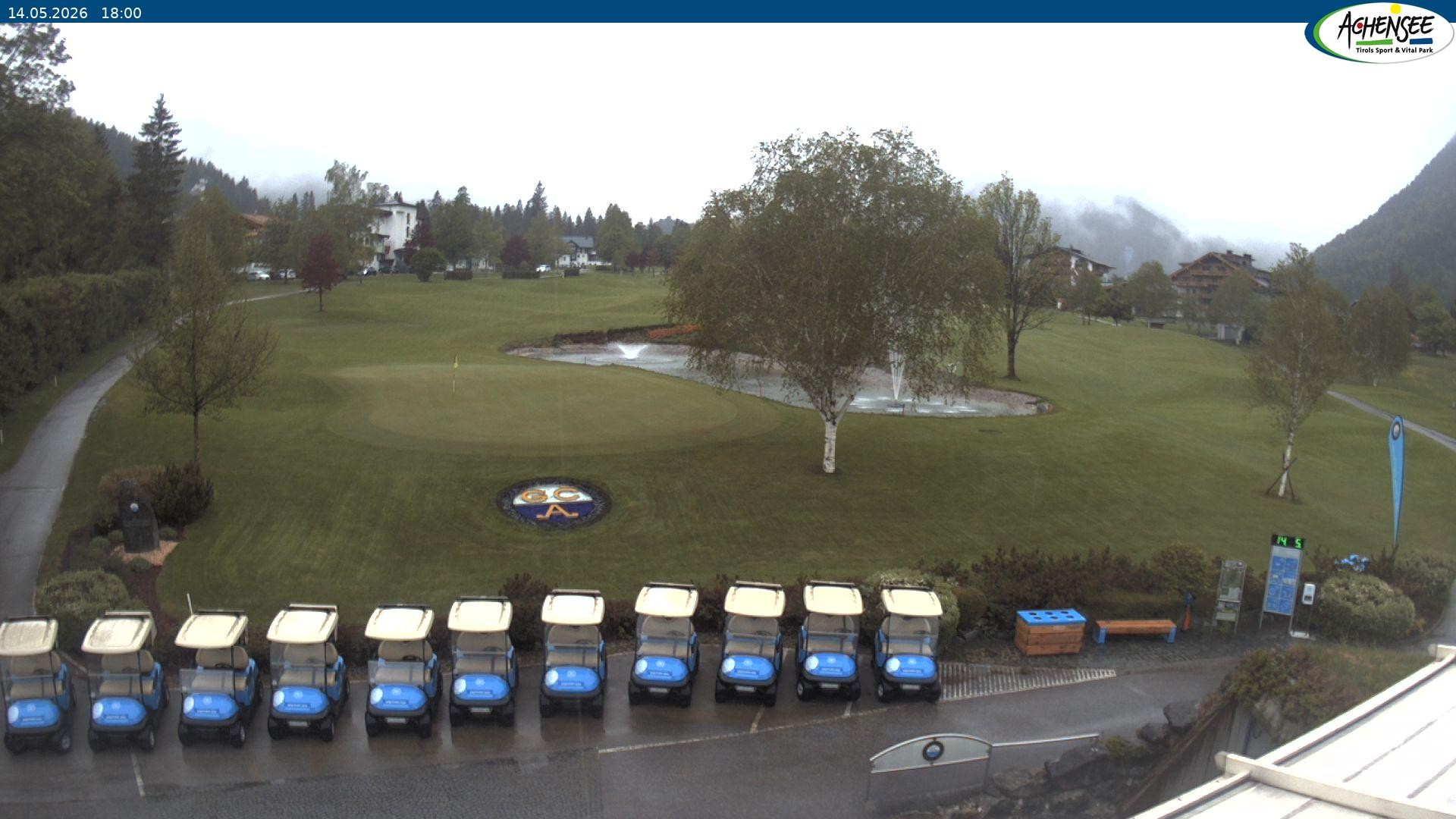 Archiv Foto Webcam Pertisau am Achensee - Golfclub