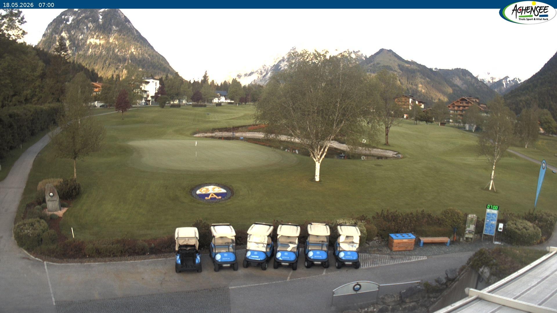 Archiv Foto Webcam Pertisau am Achensee - Golfclub