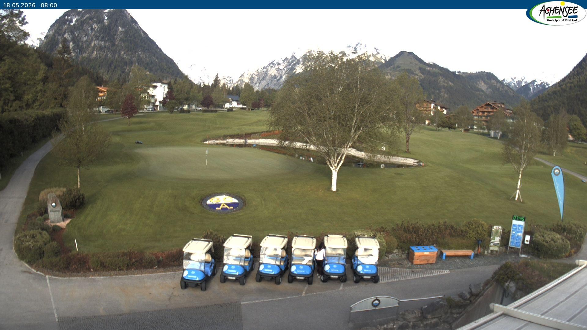 Archiv Foto Webcam Pertisau am Achensee - Golfclub