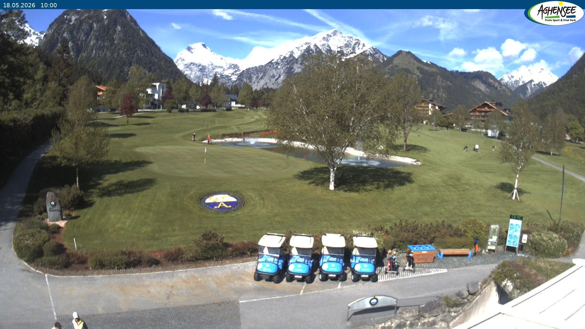 Archiv Foto Webcam Pertisau am Achensee - Golfclub