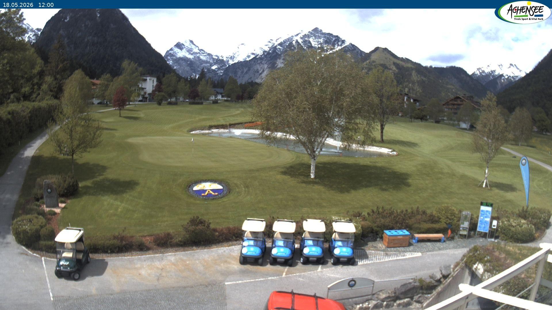 Archiv Foto Webcam Pertisau am Achensee - Golfclub