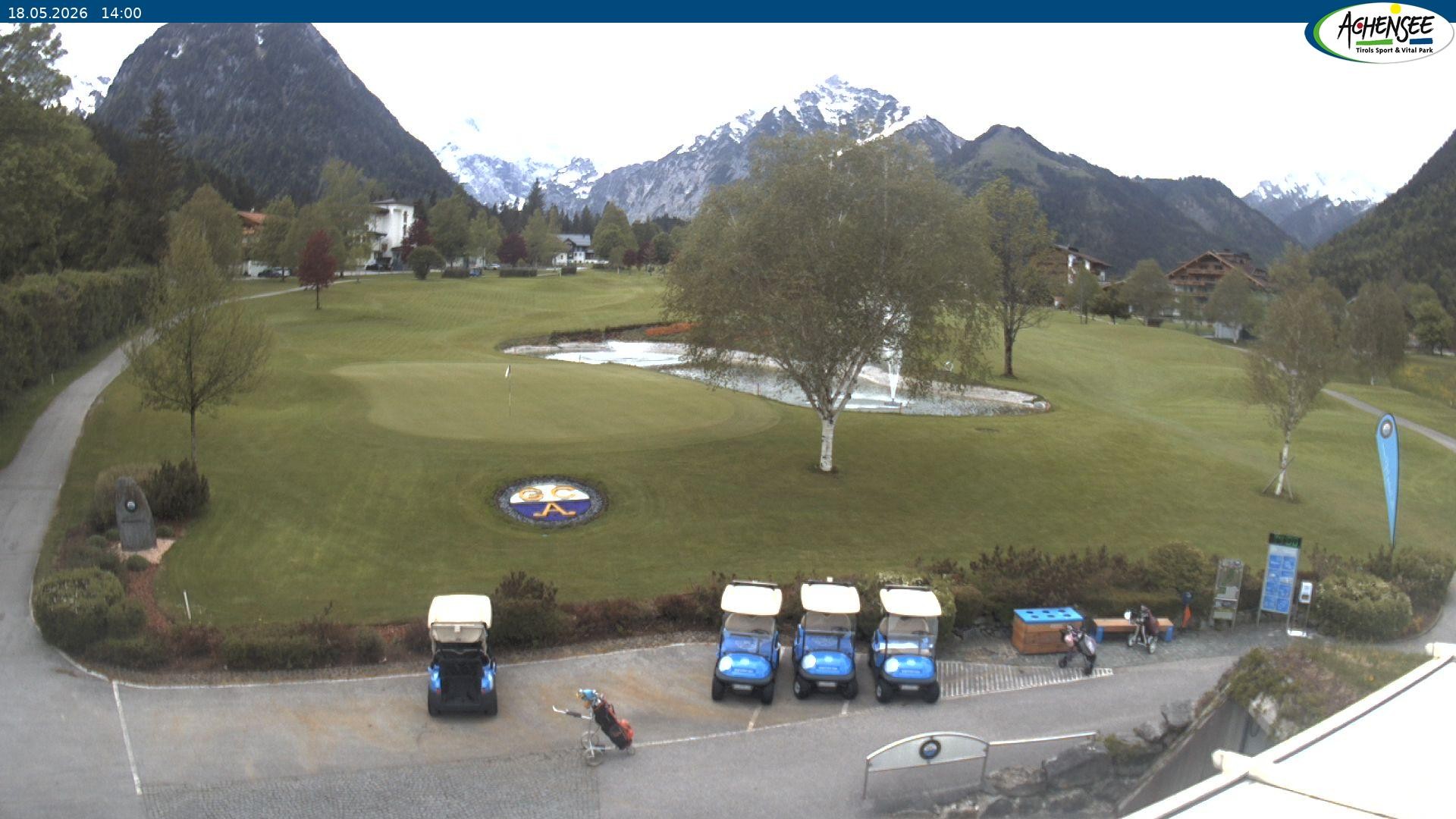 Archiv Foto Webcam Pertisau am Achensee - Golfclub