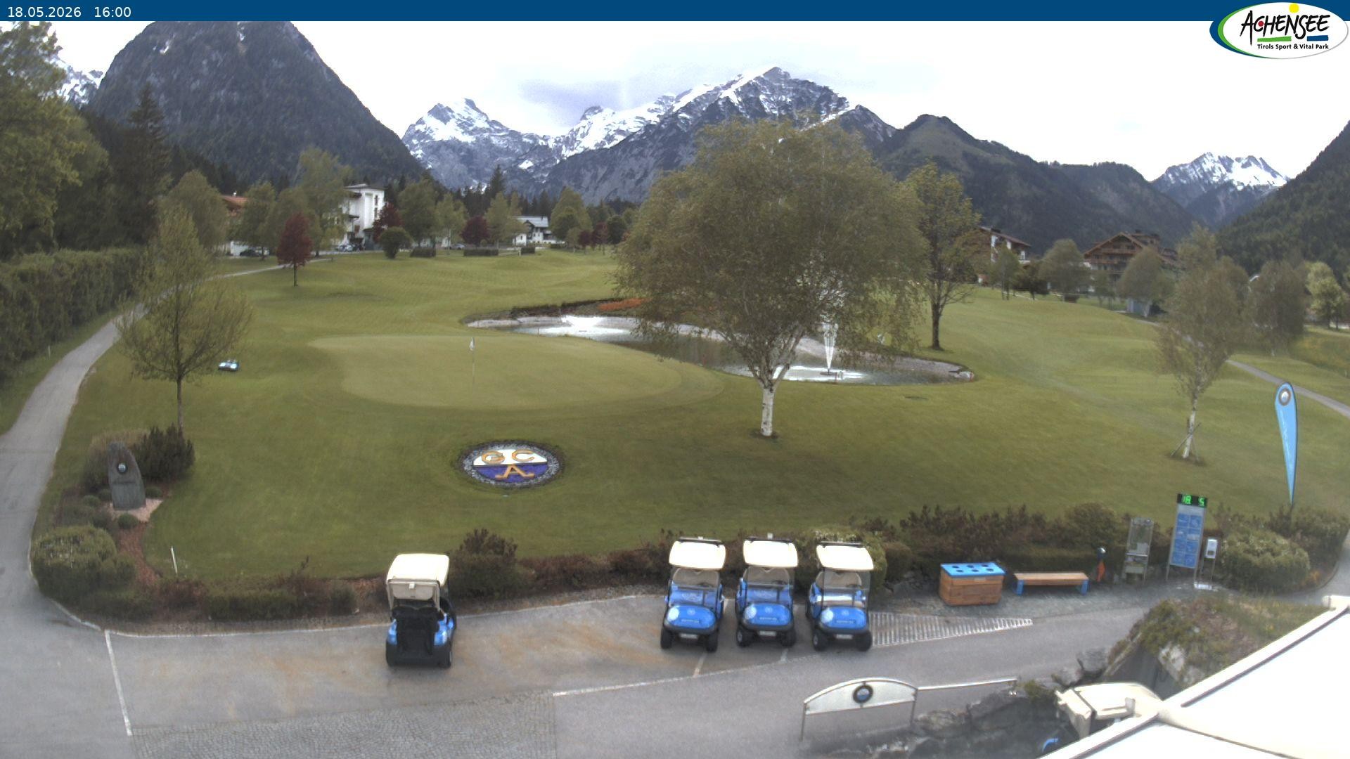 Archiv Foto Webcam Pertisau am Achensee - Golfclub