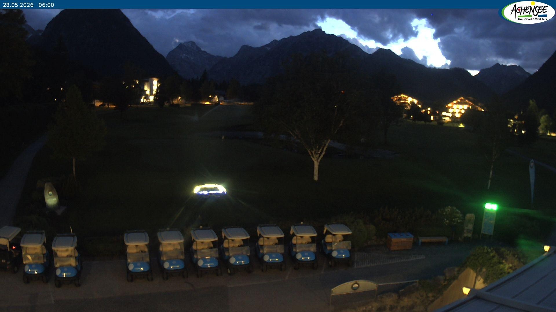 Archiv Foto Webcam Pertisau am Achensee - Golfclub