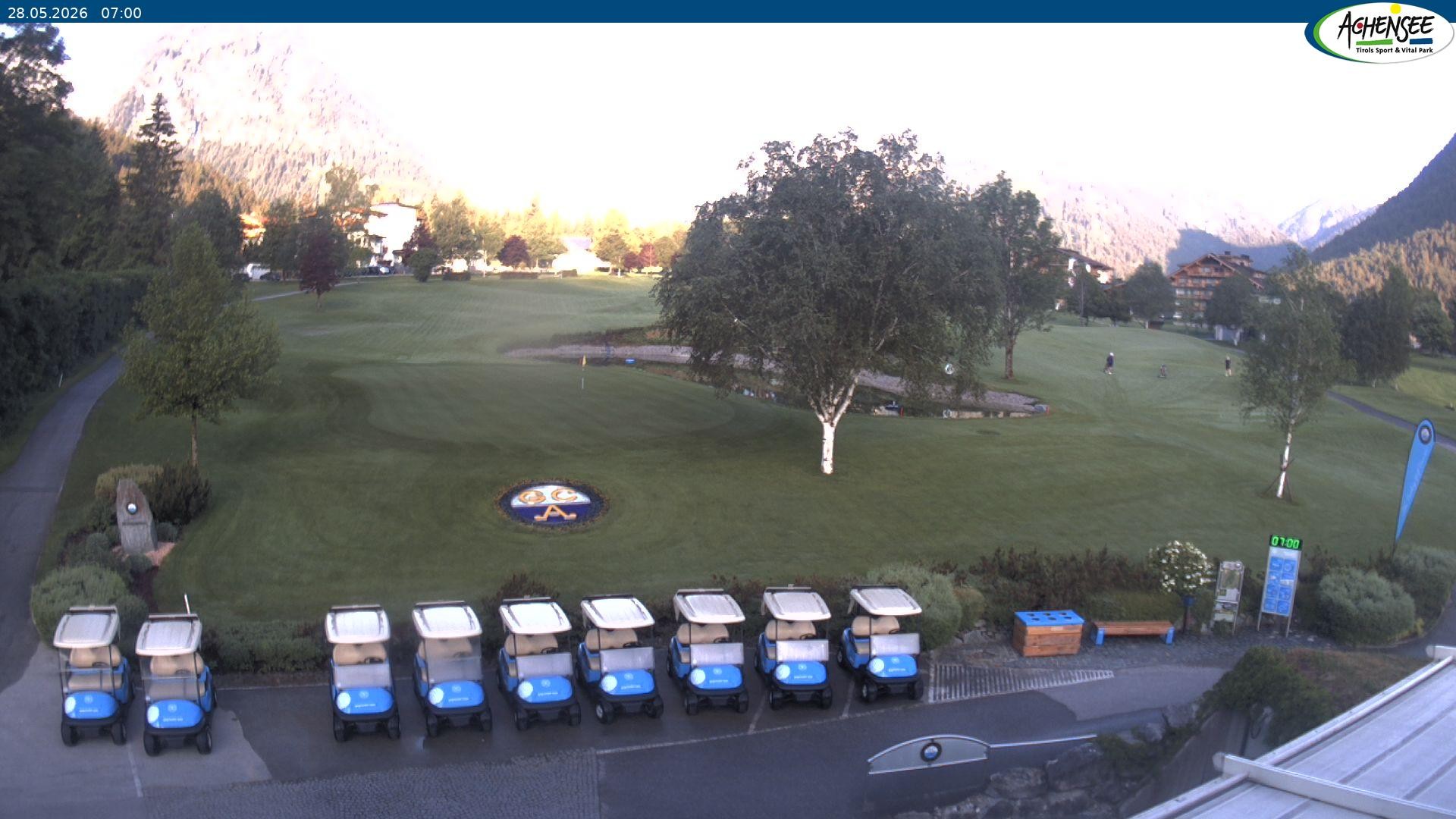 Archiv Foto Webcam Pertisau am Achensee - Golfclub