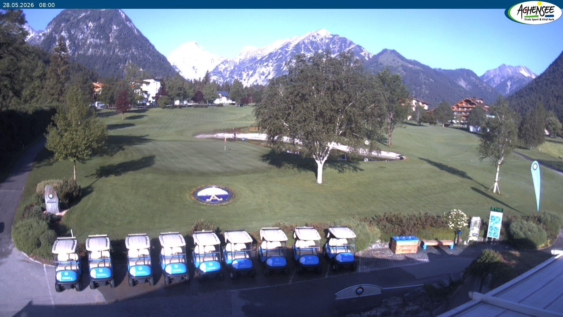 Archiv Foto Webcam Pertisau am Achensee - Golfclub
