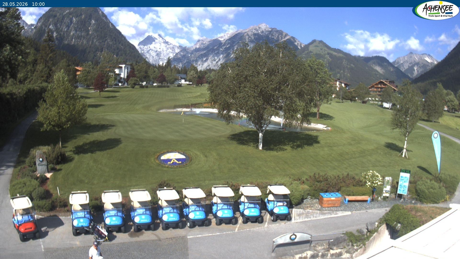 Archiv Foto Webcam Pertisau am Achensee - Golfclub