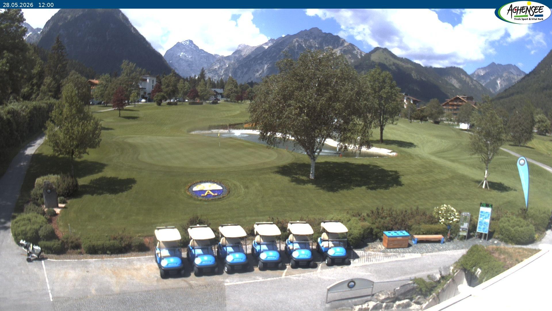 Archiv Foto Webcam Pertisau am Achensee - Golfclub