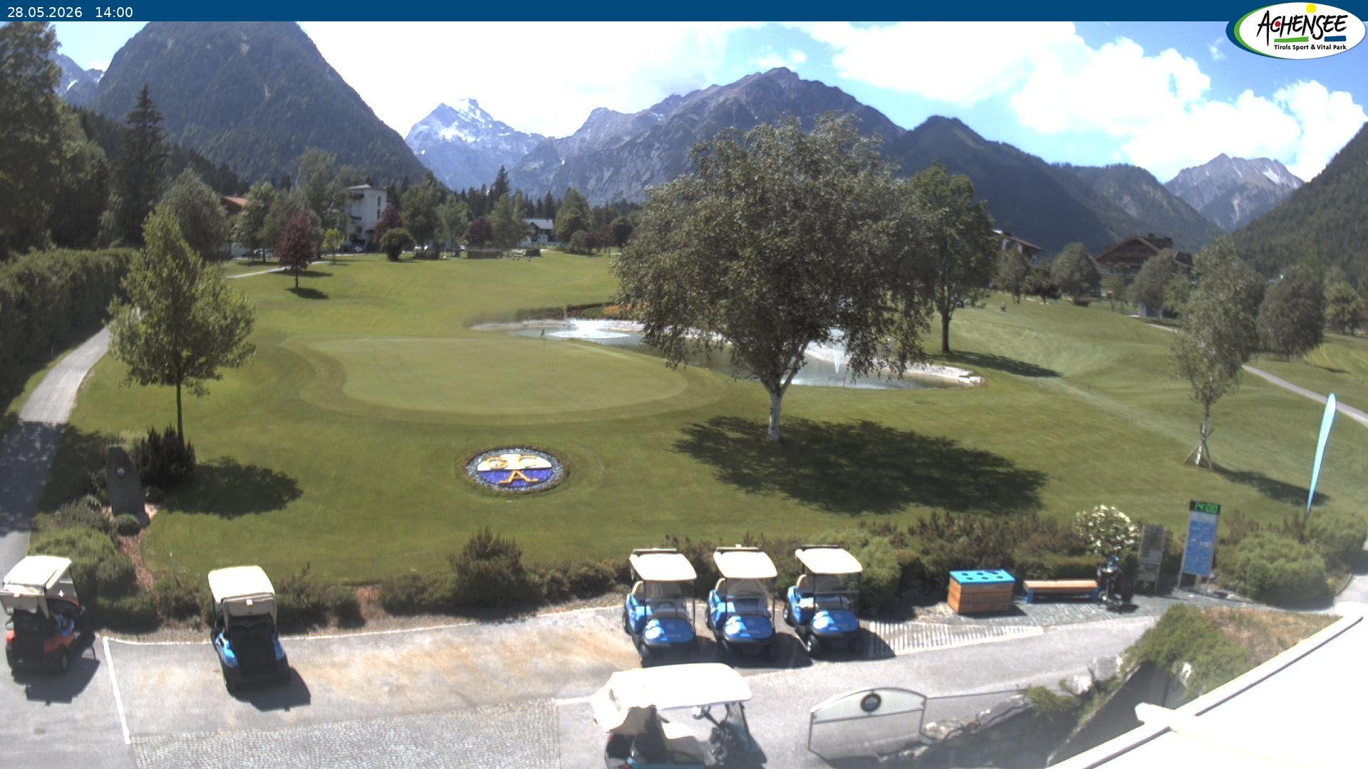 Archiv Foto Webcam Pertisau am Achensee - Golfclub